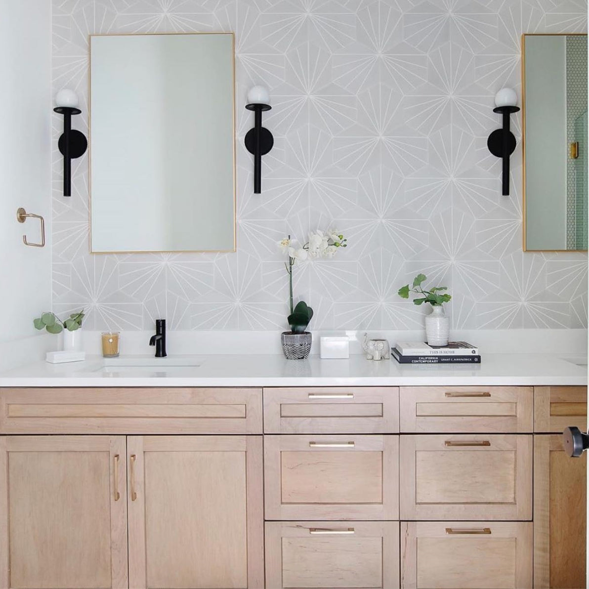 Generation Lighting, Nodes Sconce, Midnight Black