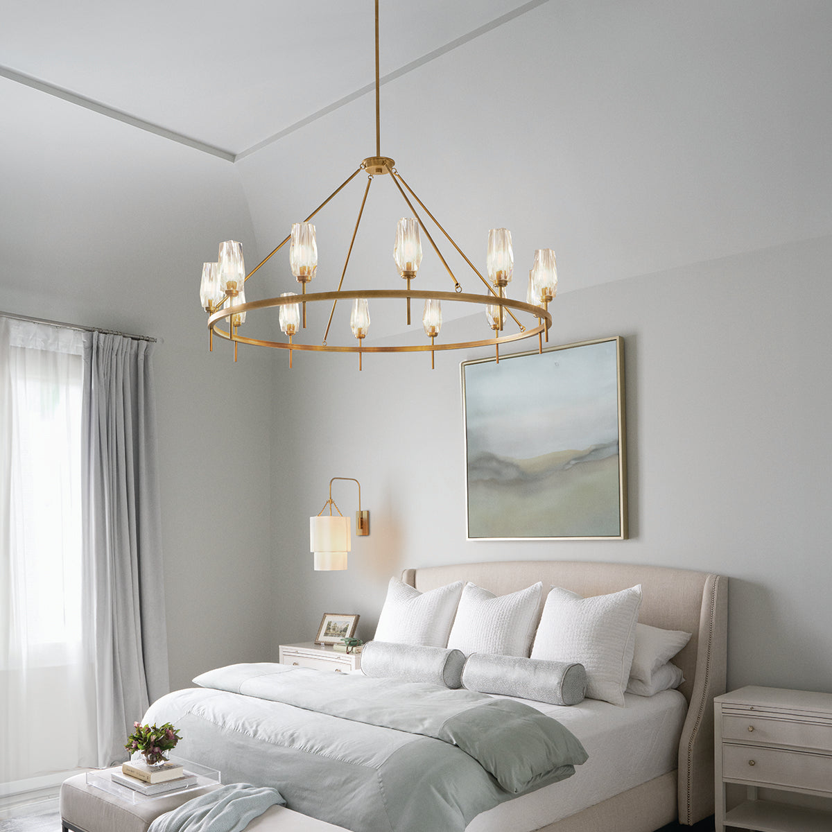 Gwen 1L wall sconce - 47730LCB