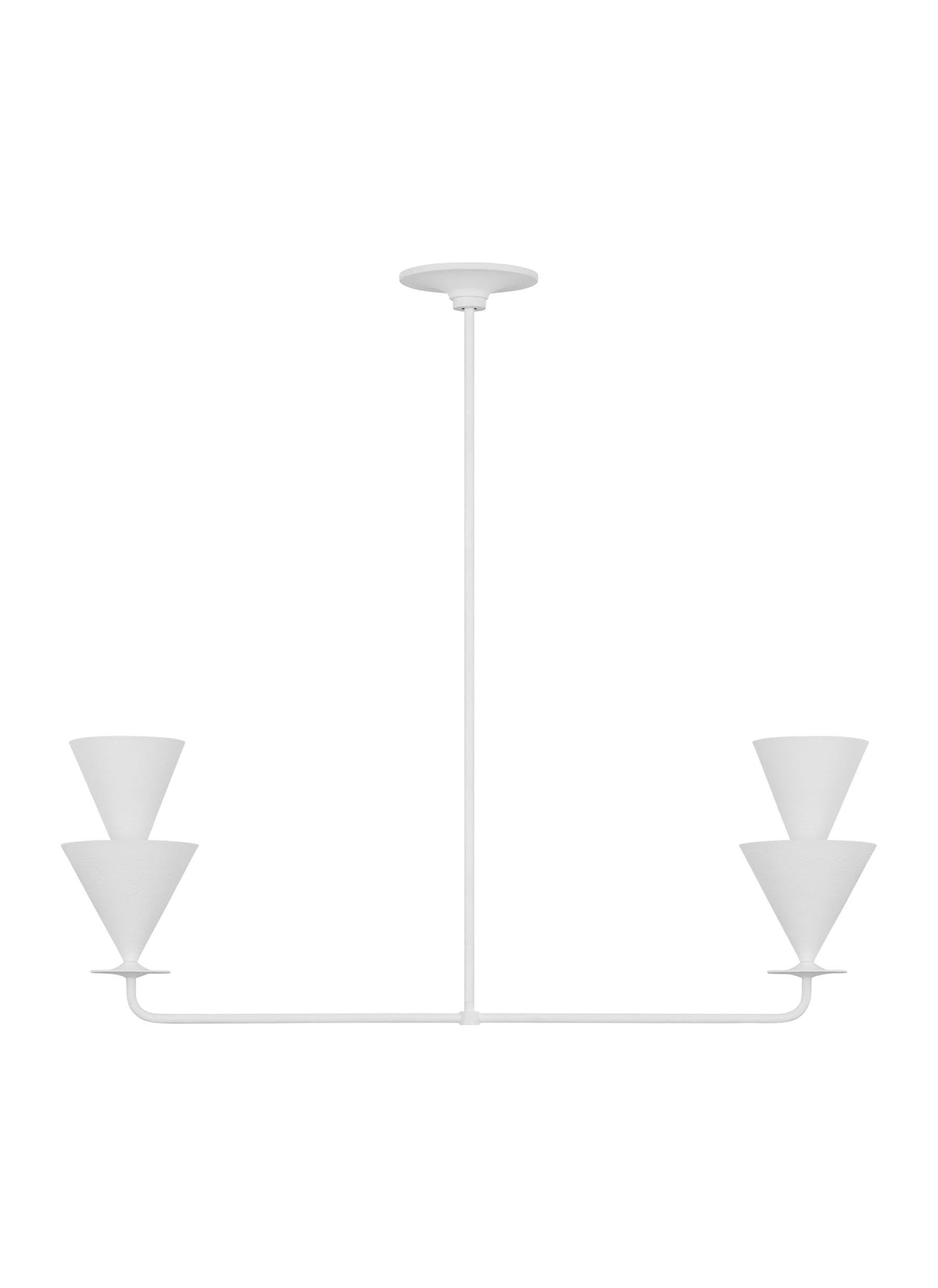 Cornet 2L linear chandelier - LXC1092CPST