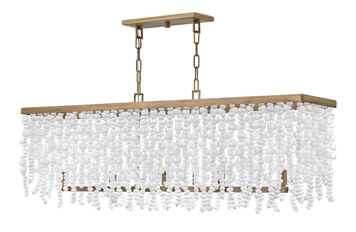 Dune 5L linear chandelier