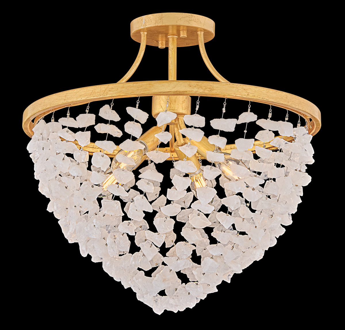 Myra 4L semi-flush ceiling