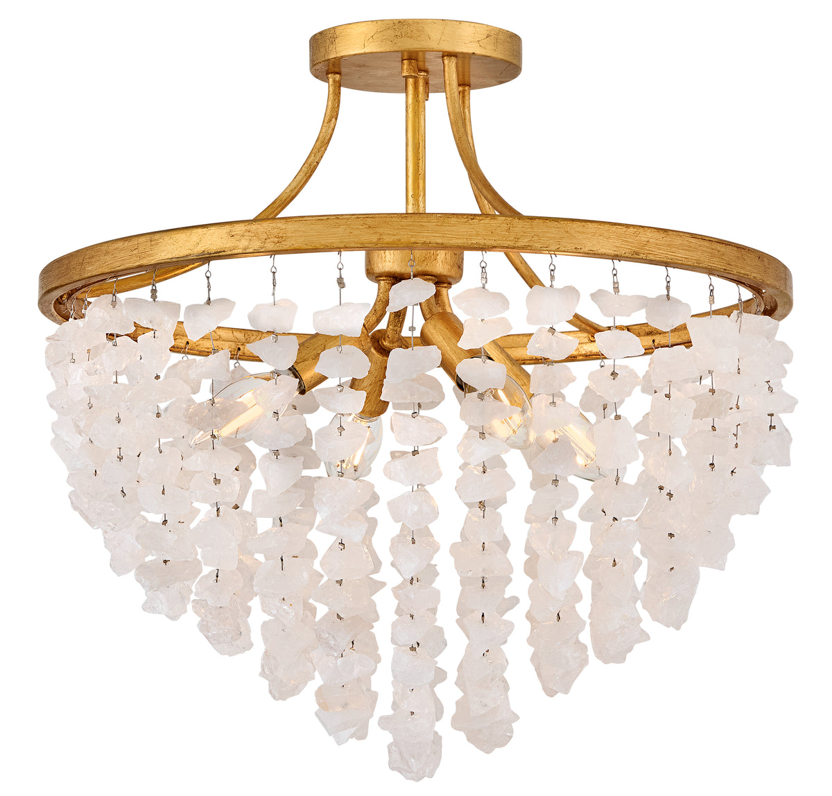 Myra 4L semi-flush ceiling