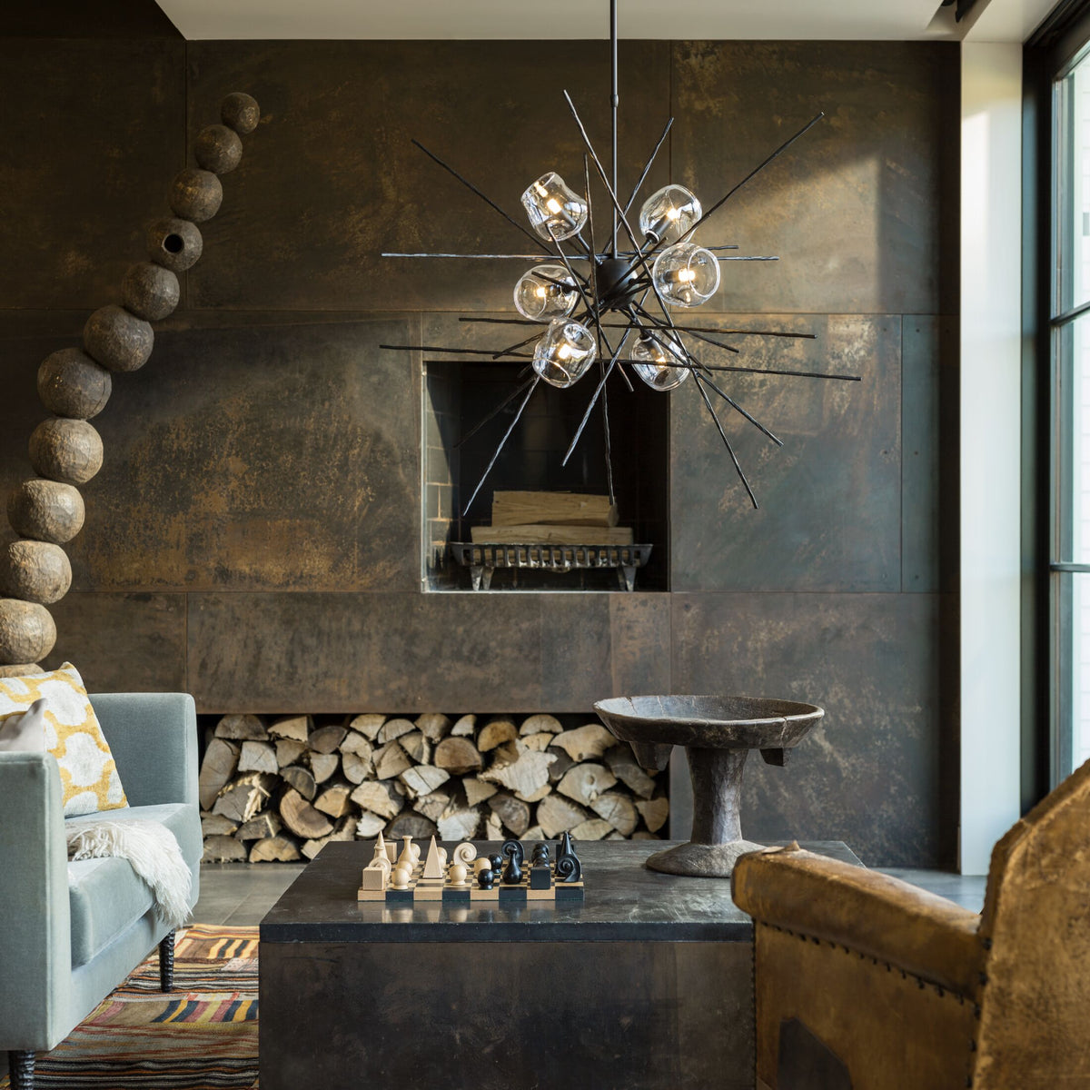 Hubbardton Forge Griffin Starburst Pendant