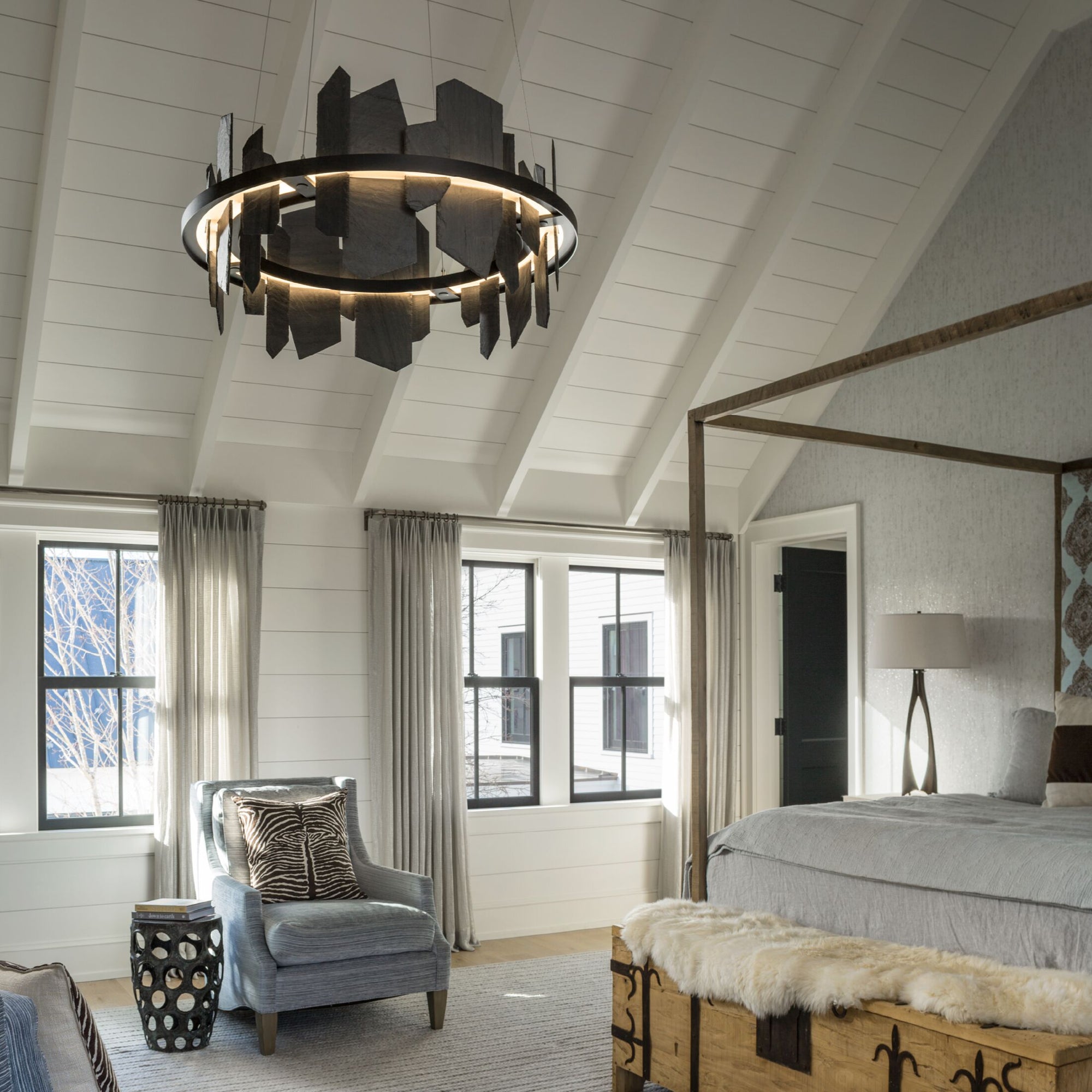 Hubbardton Forge Ardesia Circular LED Pendant