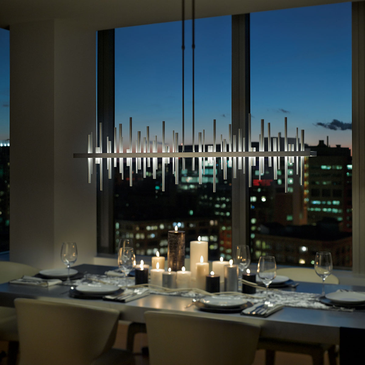 Hubbardton Forge Cityscape Large LED Pendant