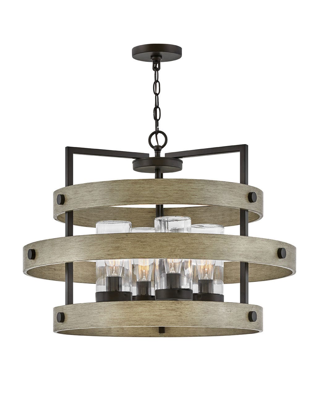 Hubbardton Forge Riverwood Chandelier