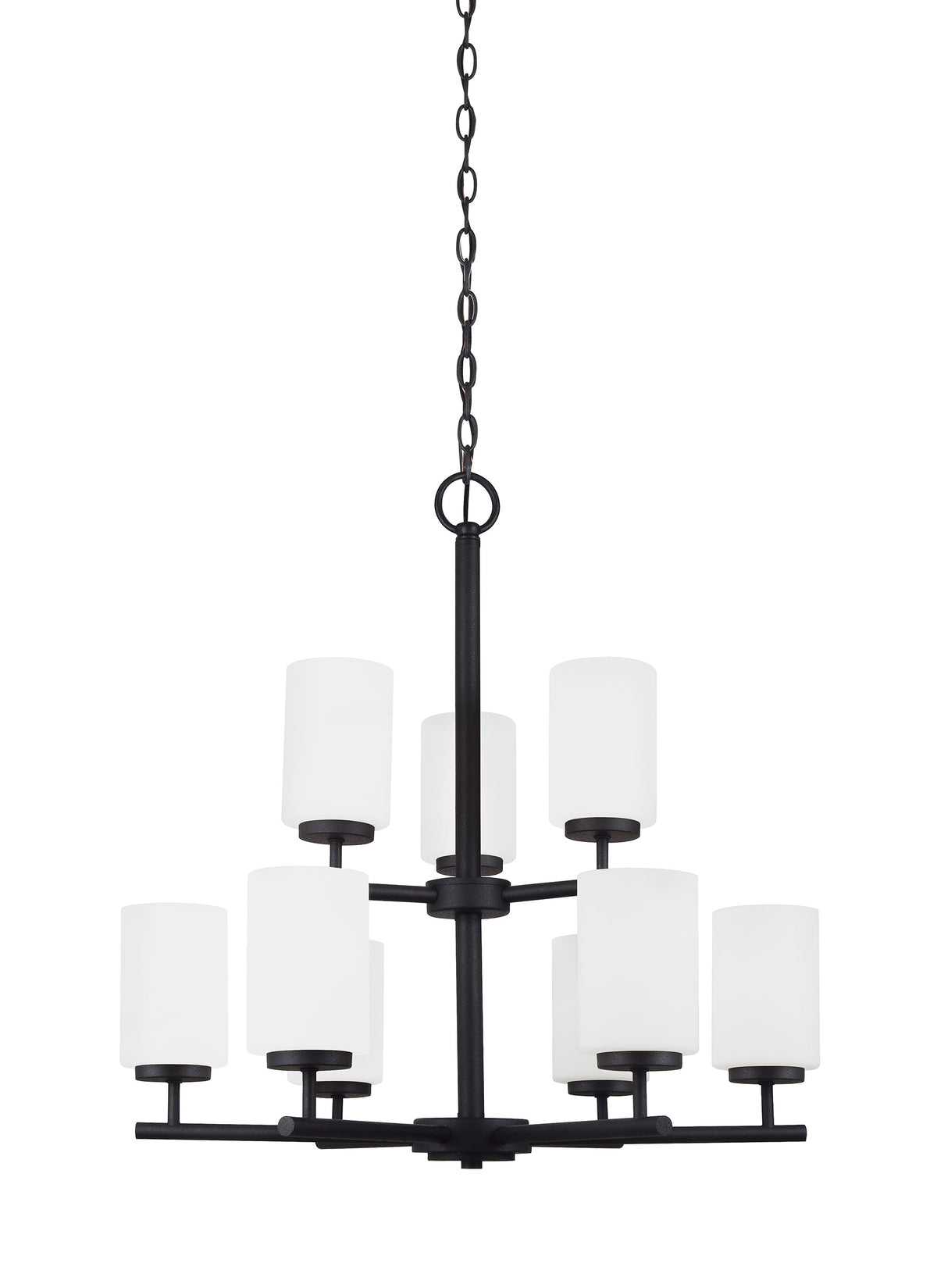 Generation Lighting, Oslo Nine Light Chandelier