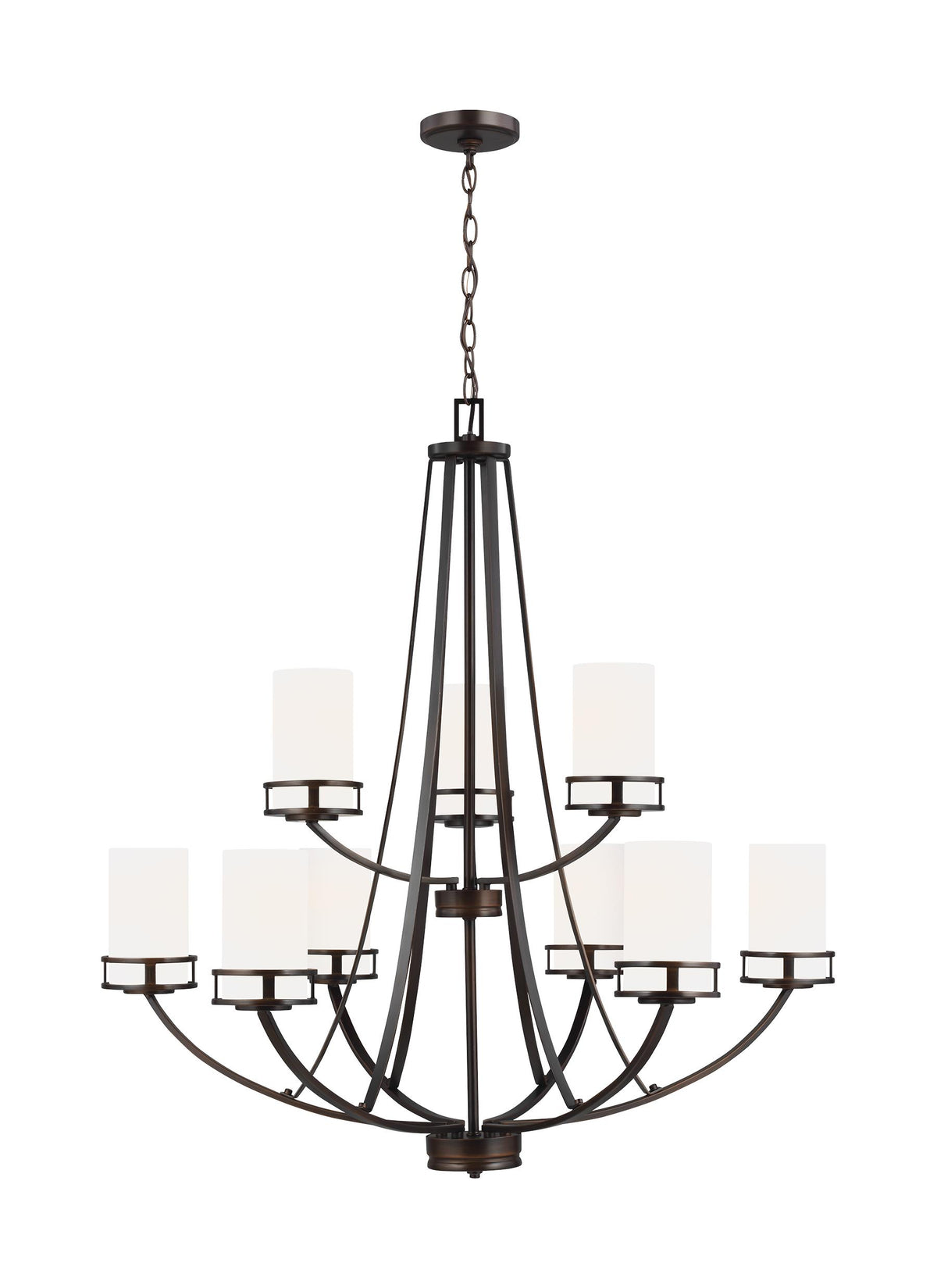 Robie Nine Light Chandelier Sea Gull Collection