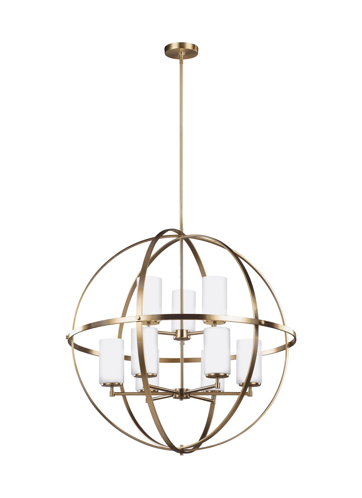 Alturas Nine Light Chandelier Sea Gull Collection