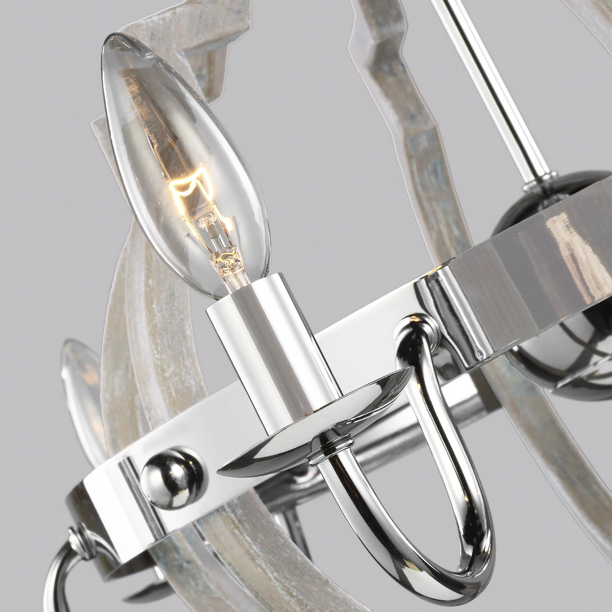 Socorro Six Light Chandelier Sea Gull Collection