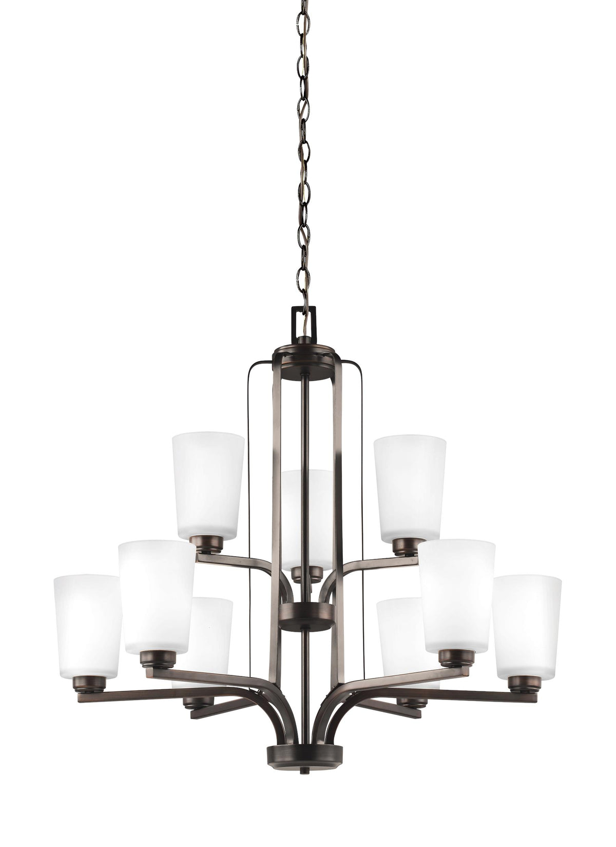 Franport Nine Light Chandelier Sea Gull Collection