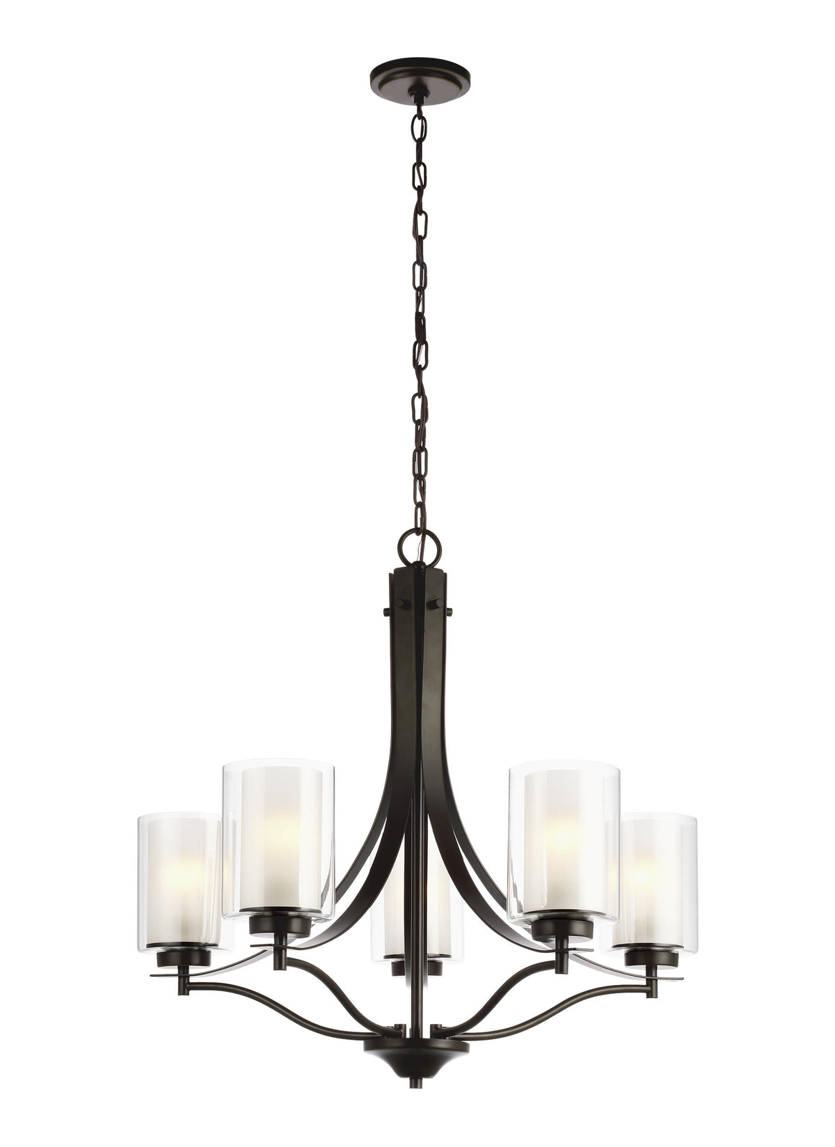 Elmwood Park Five Light Chandelier Sea Gull Collection