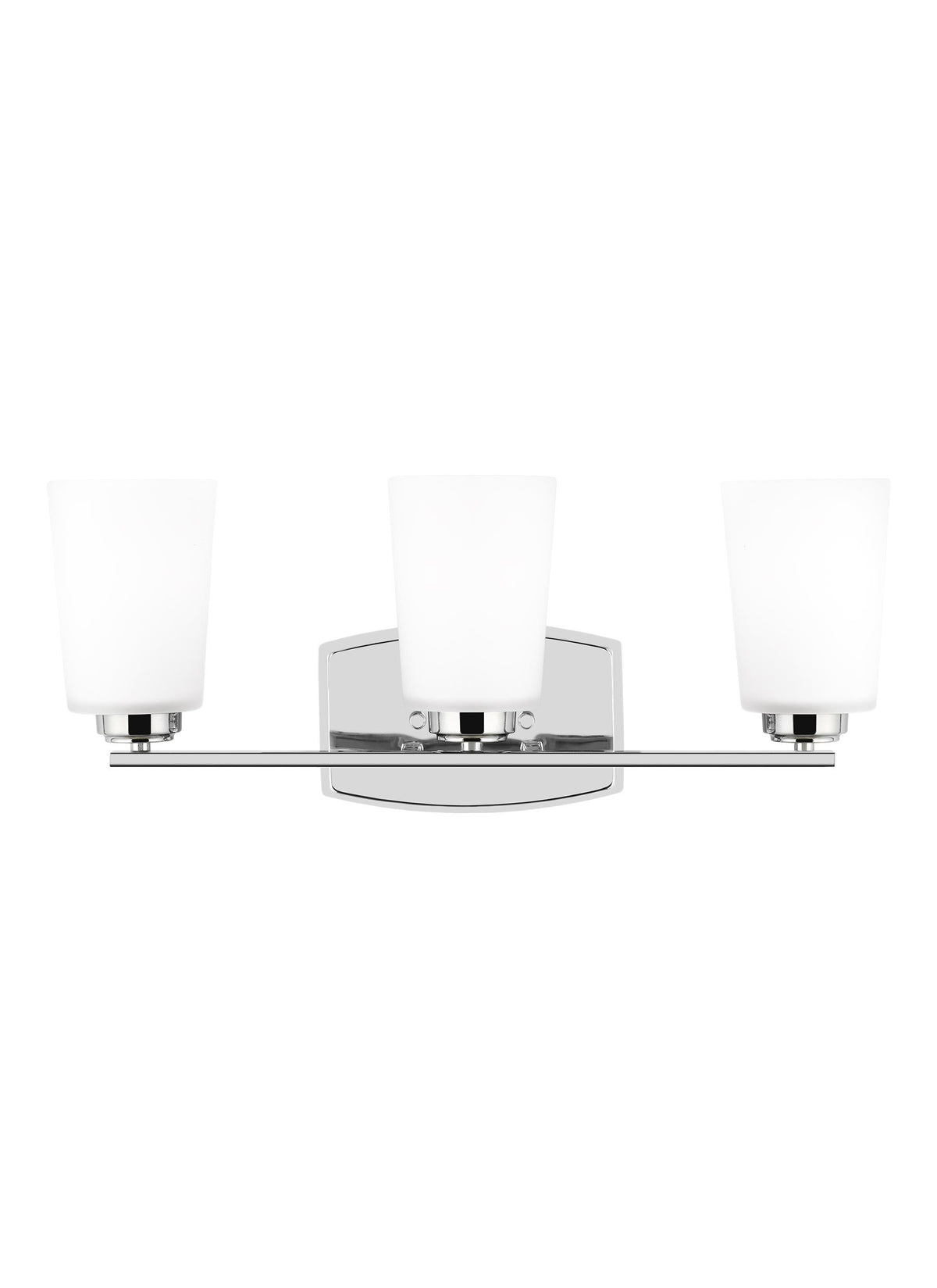 Generation Lighting, Franport Three Wall Light, Chrome