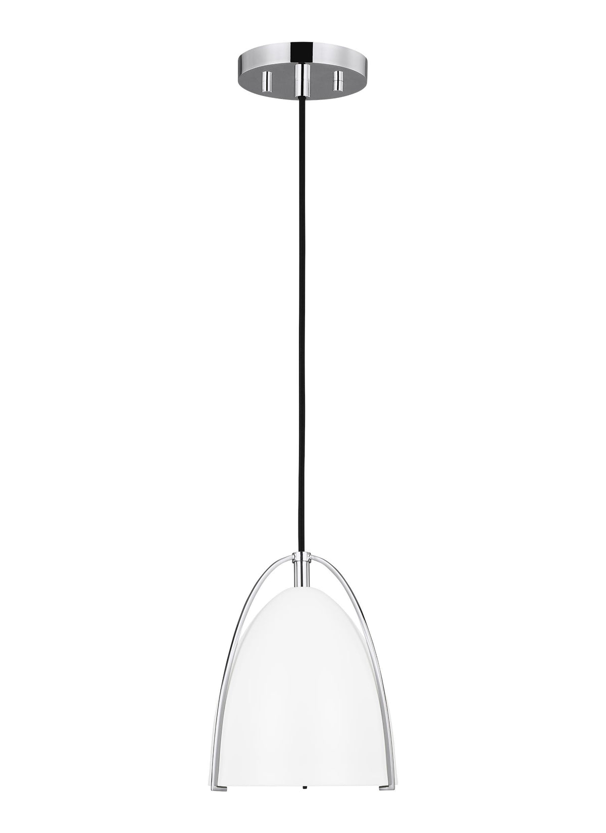 Generation Lighting, Norman One Light Mini-Pendant, Chrome