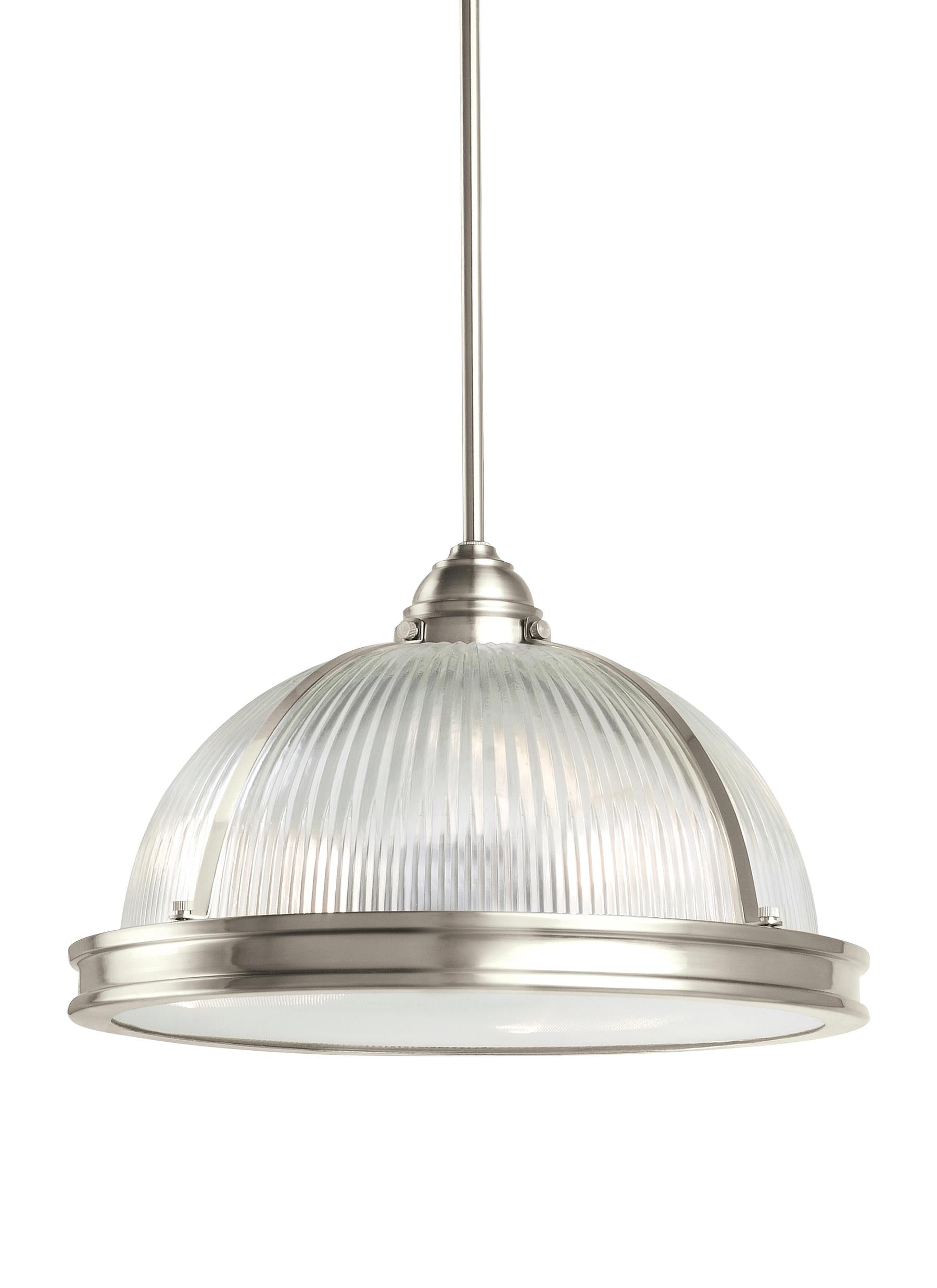 Pratt Street Prismatic Three Light Pendant Sea Gull Collection