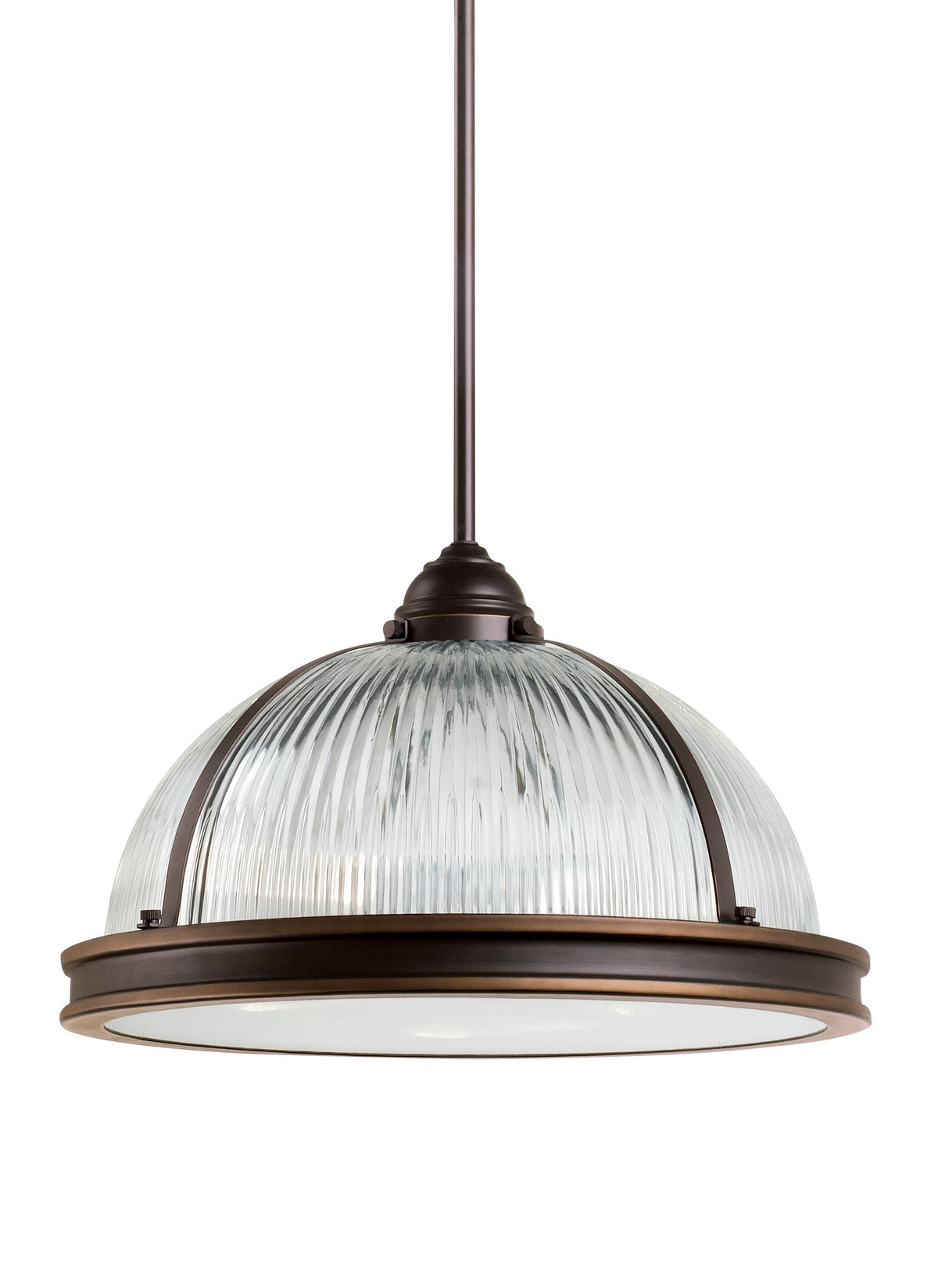 Pratt Street Prismatic Three Light Pendant Sea Gull Collection