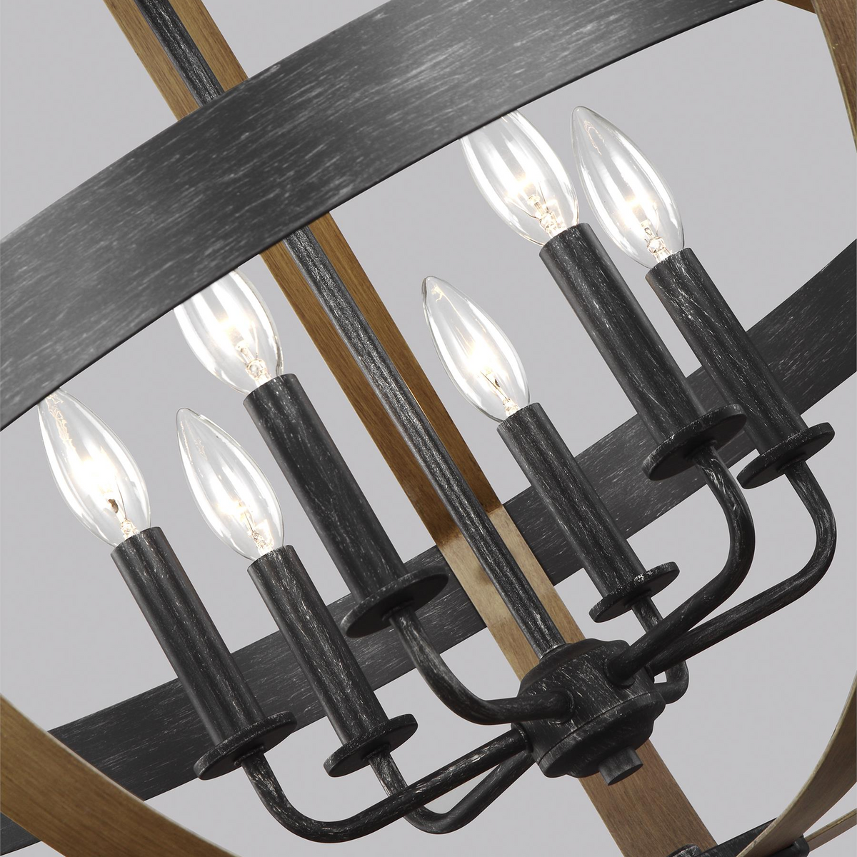 Davlin Six Light Pendant Sea Gull Collection