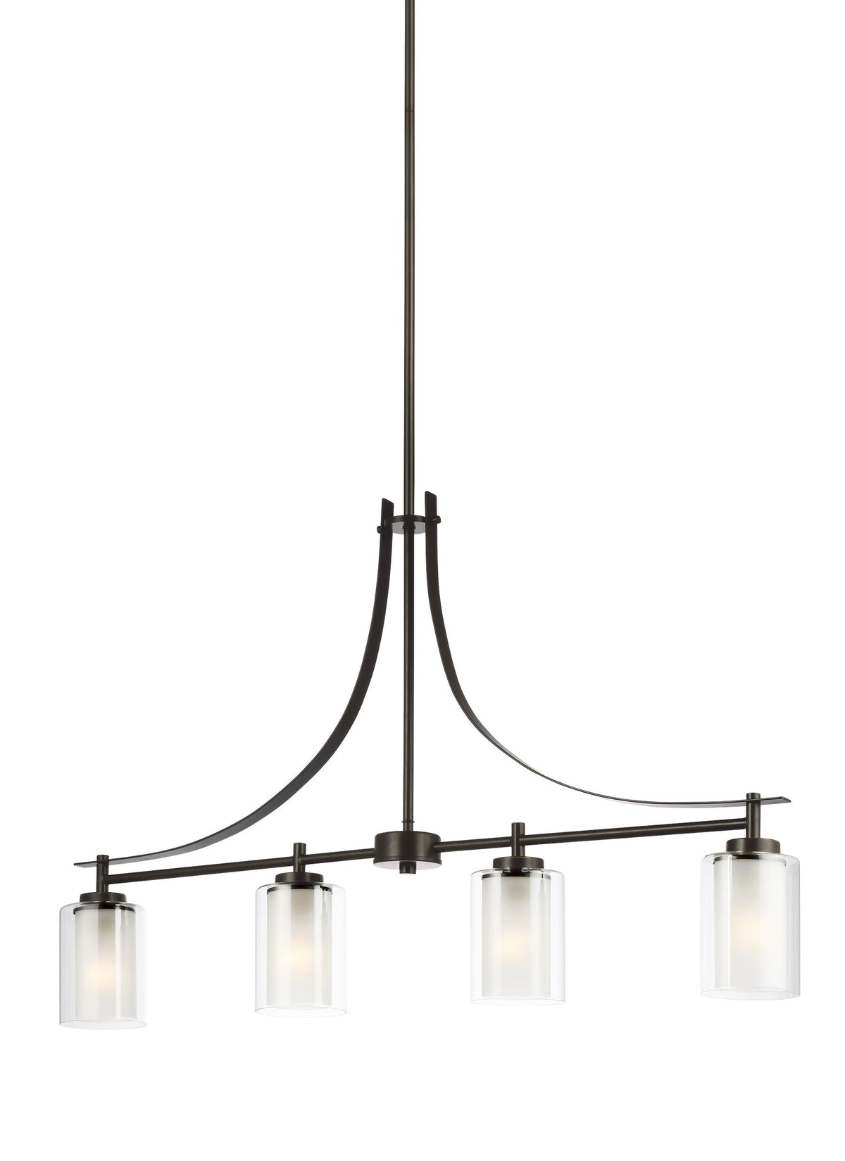 Elmwood Park Four Light Island Pendant