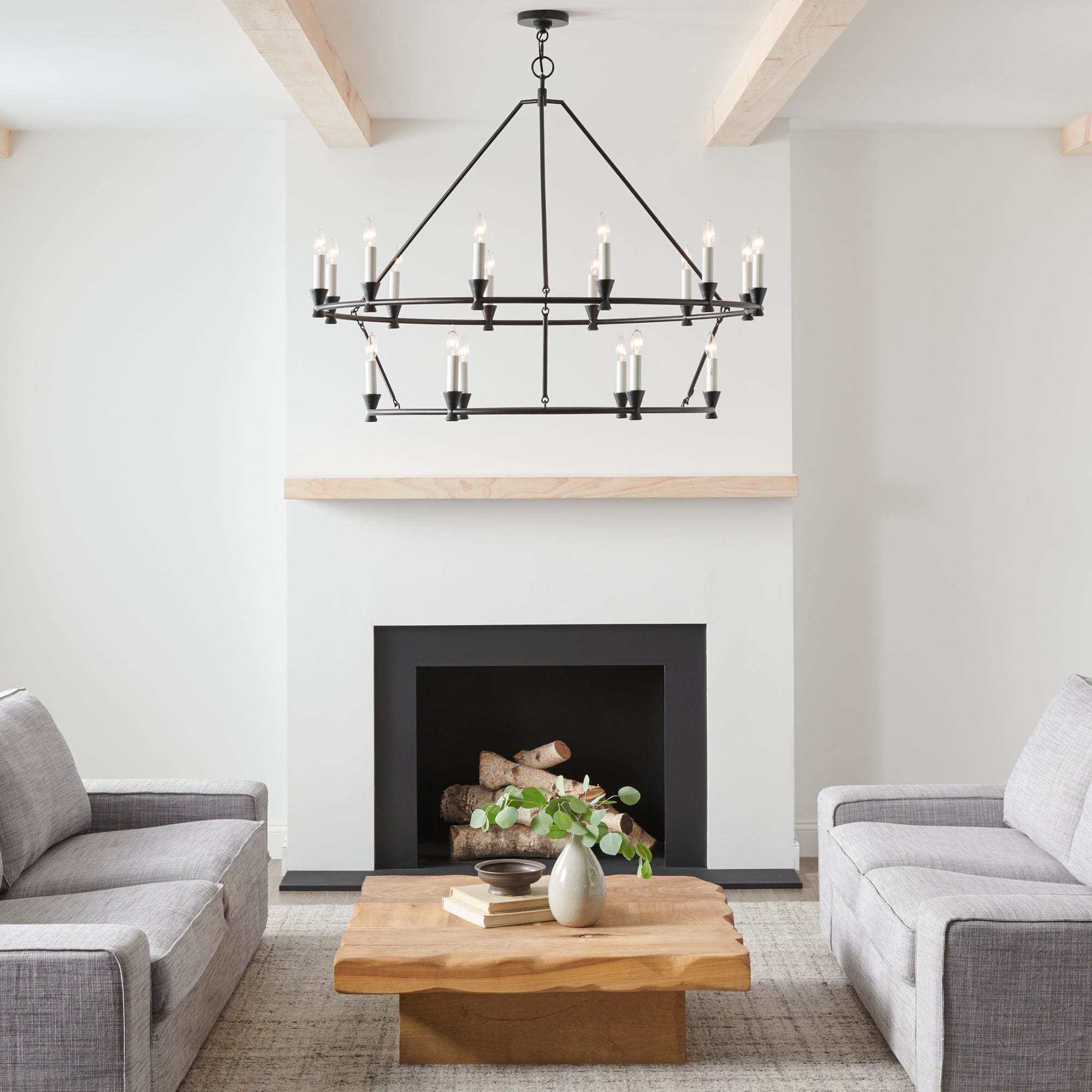 Chapman & Myers Keystone Large Chandelier