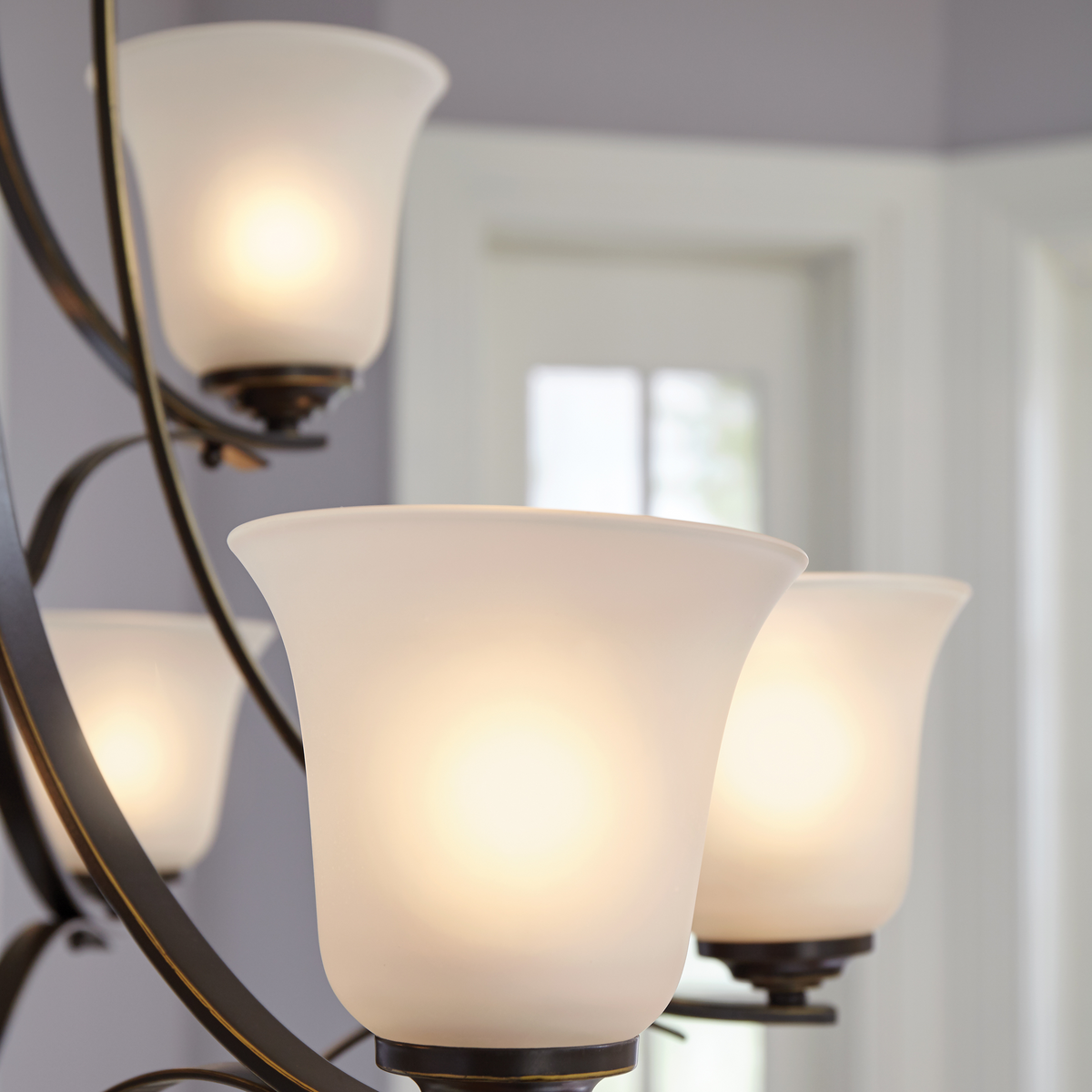 Emmons Nine Light Chandelier Sea Gull Collection