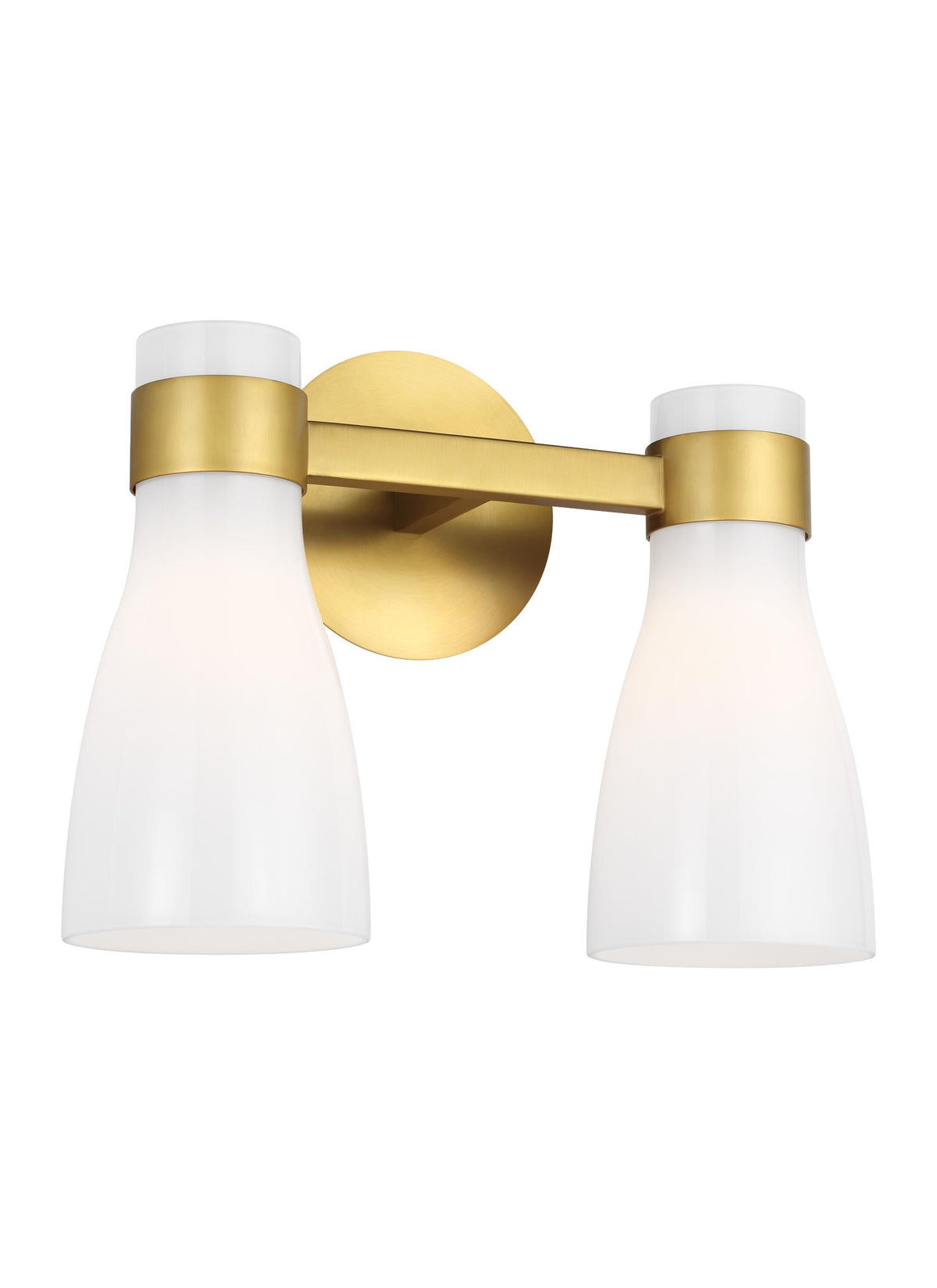 Generation Lighting - Moritz Two Light Vanity - Burnished Brass