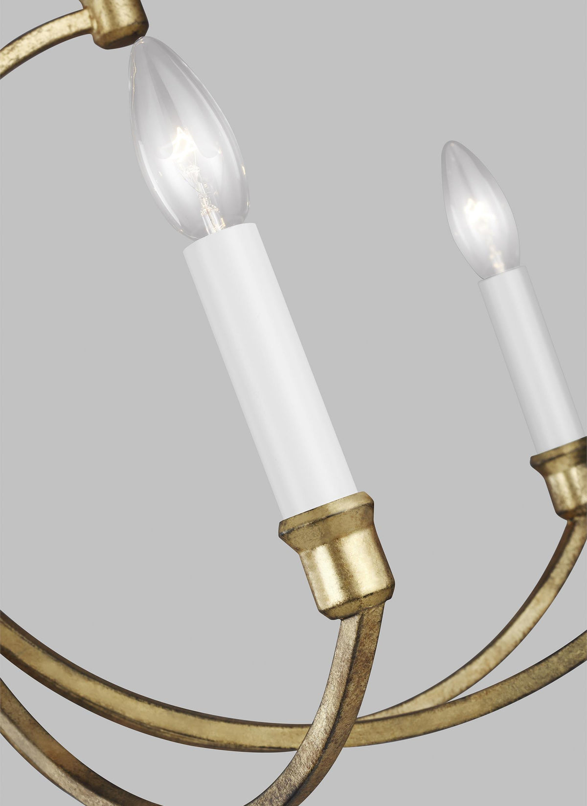 Generation Lighting, Westerly Chandelier, Antique Gild