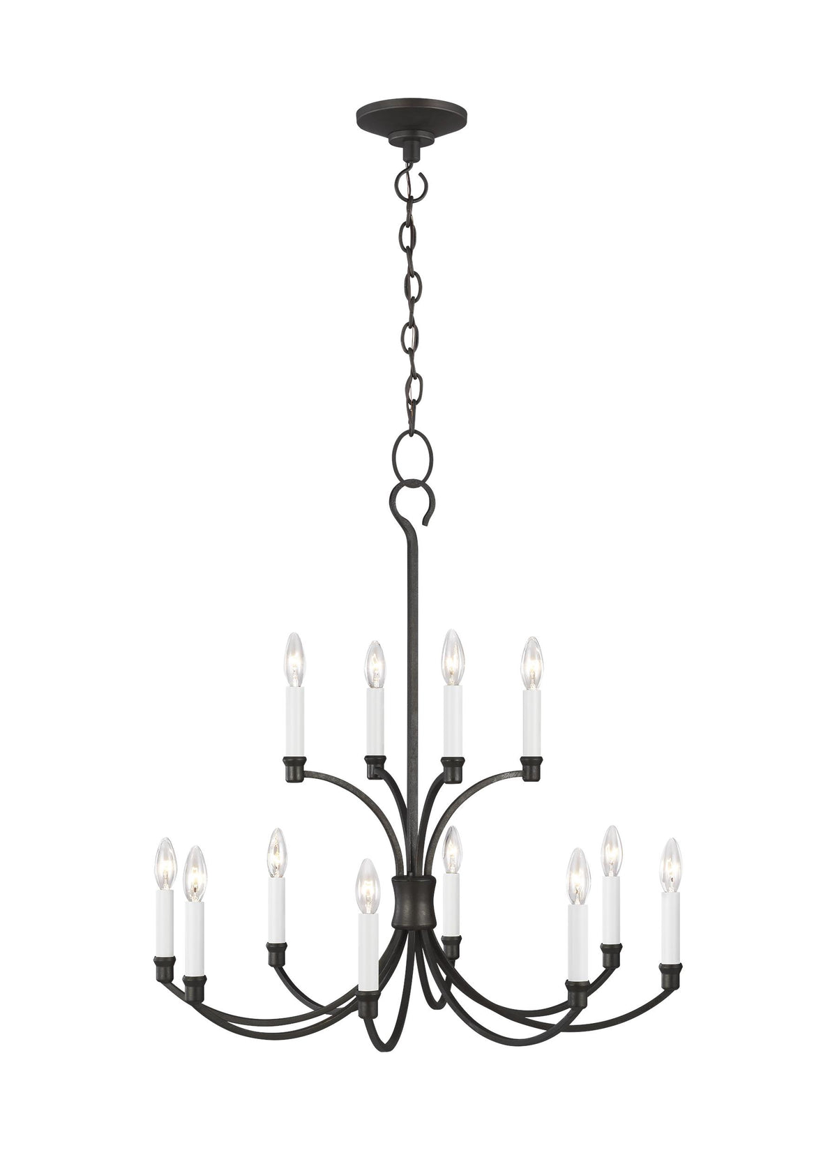 Generation Lighting, Westerly Chandelier, Smith Steel