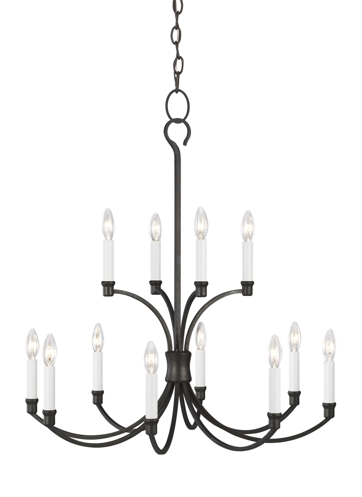 Generation Lighting, Westerly Chandelier, Smith Steel