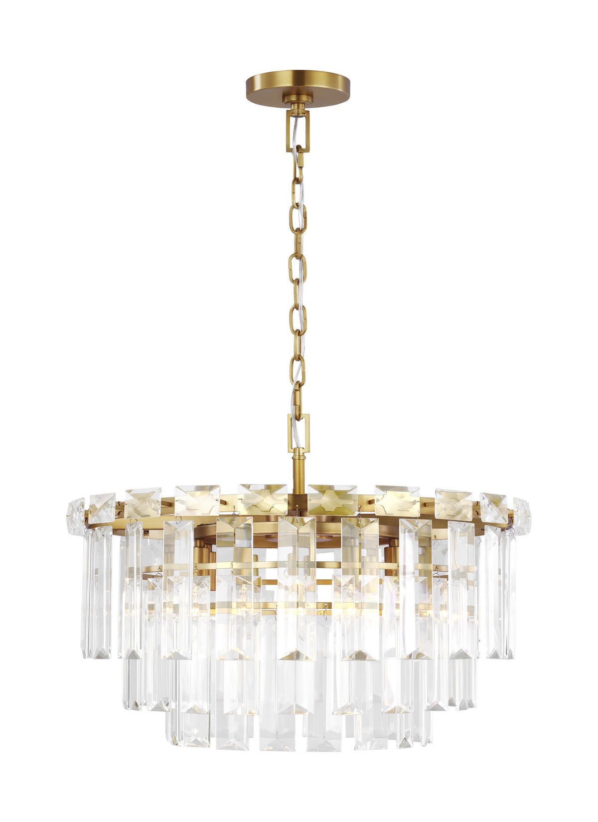 Generation Lighting - Arden Chandelier - Burnished Brass 