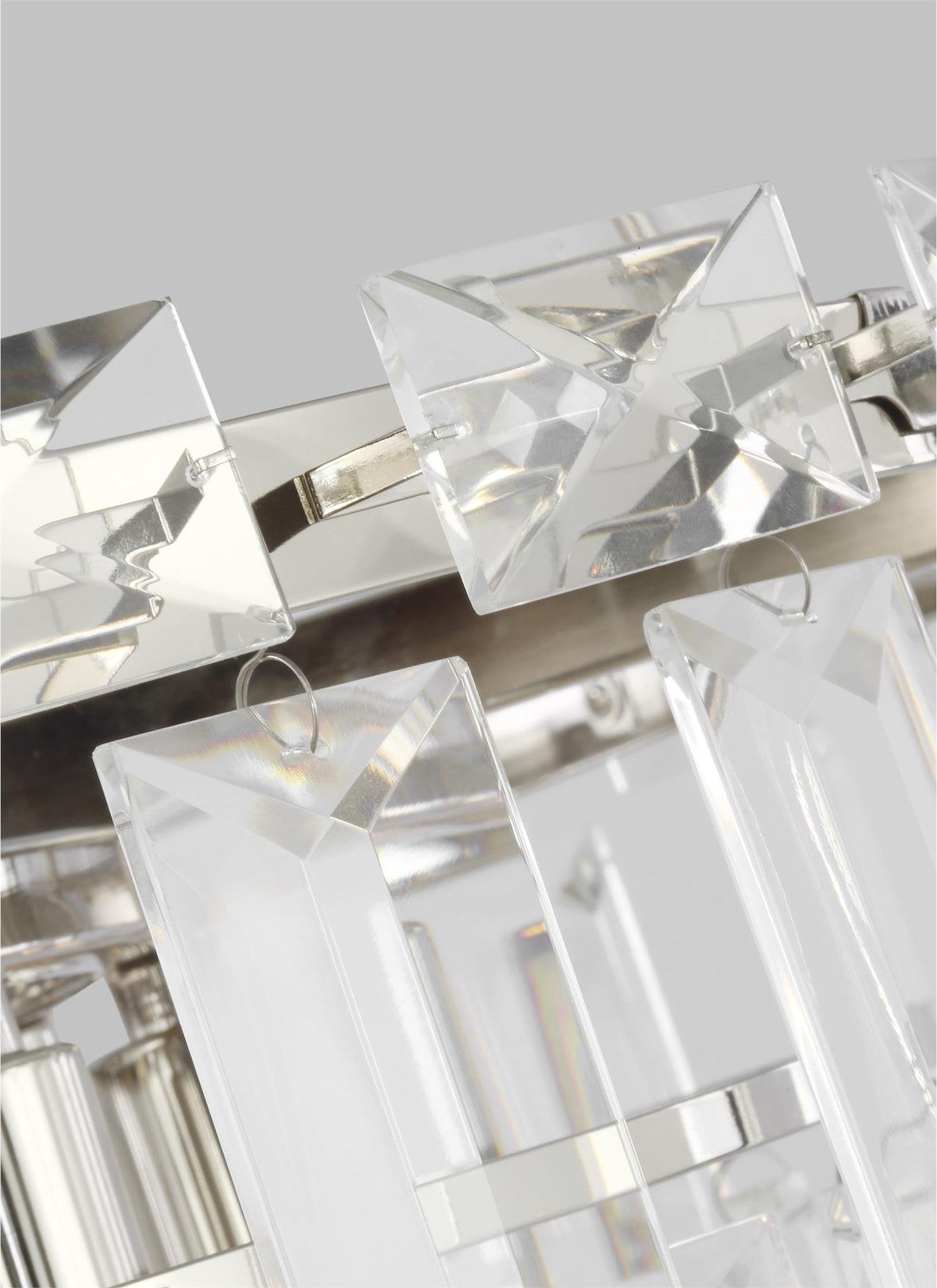 Generation Lighting, Arden Chandelier, Polished Nickel