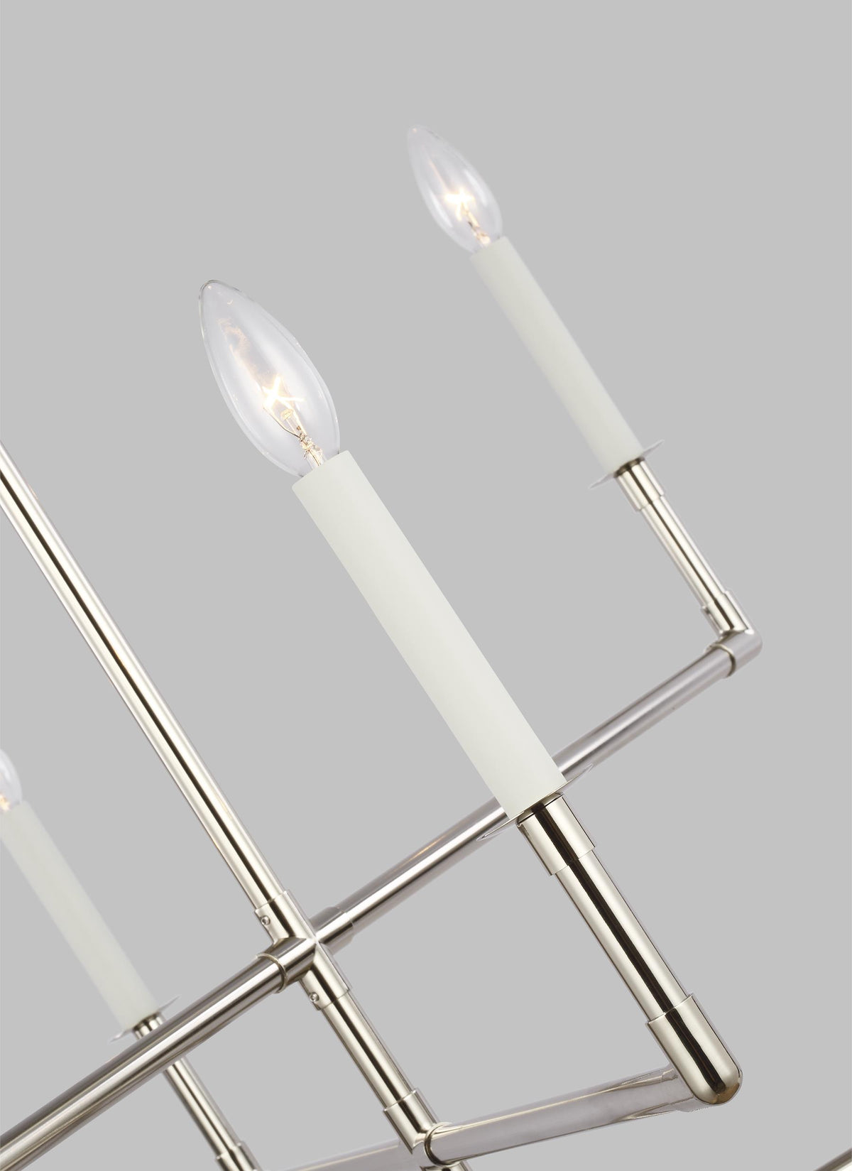 Generation Lighting, Bayview Chandelier, Polished Nickel