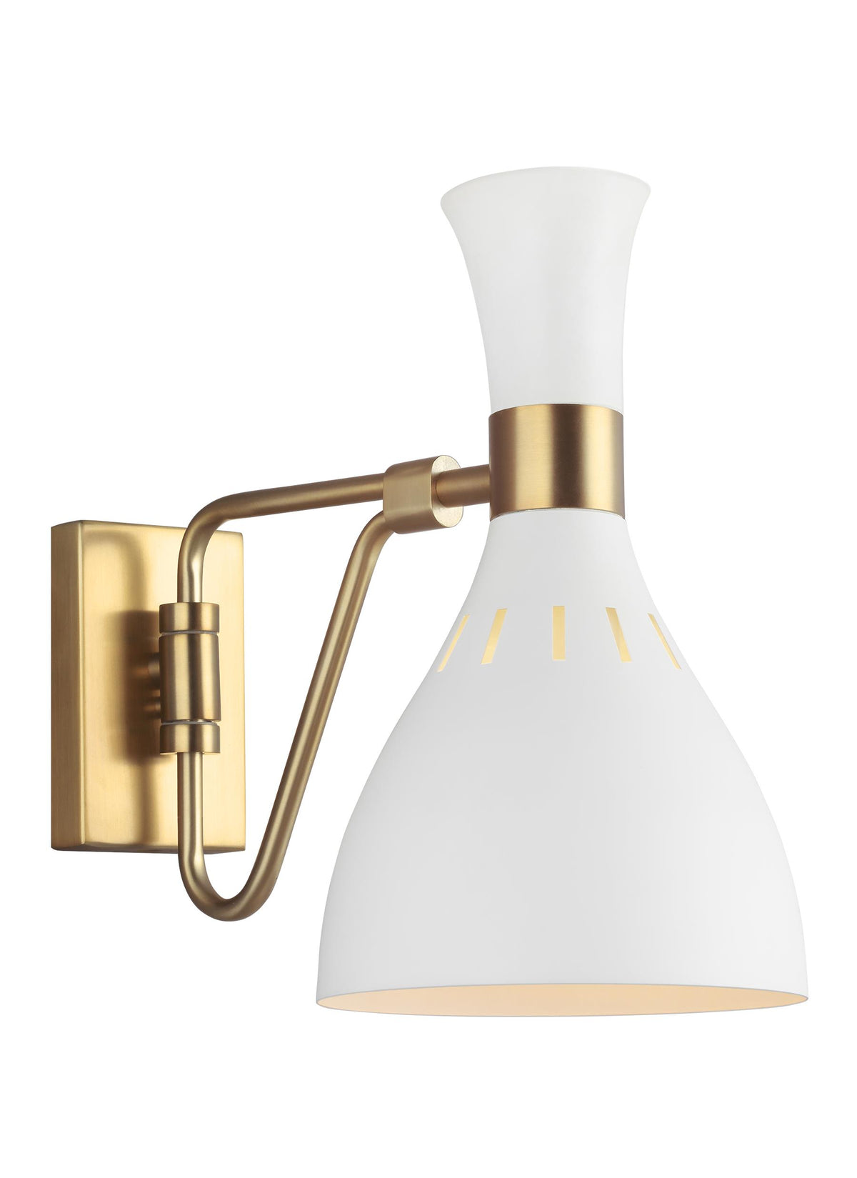 Generation Lighting, Joan Task Sconce, Matt White