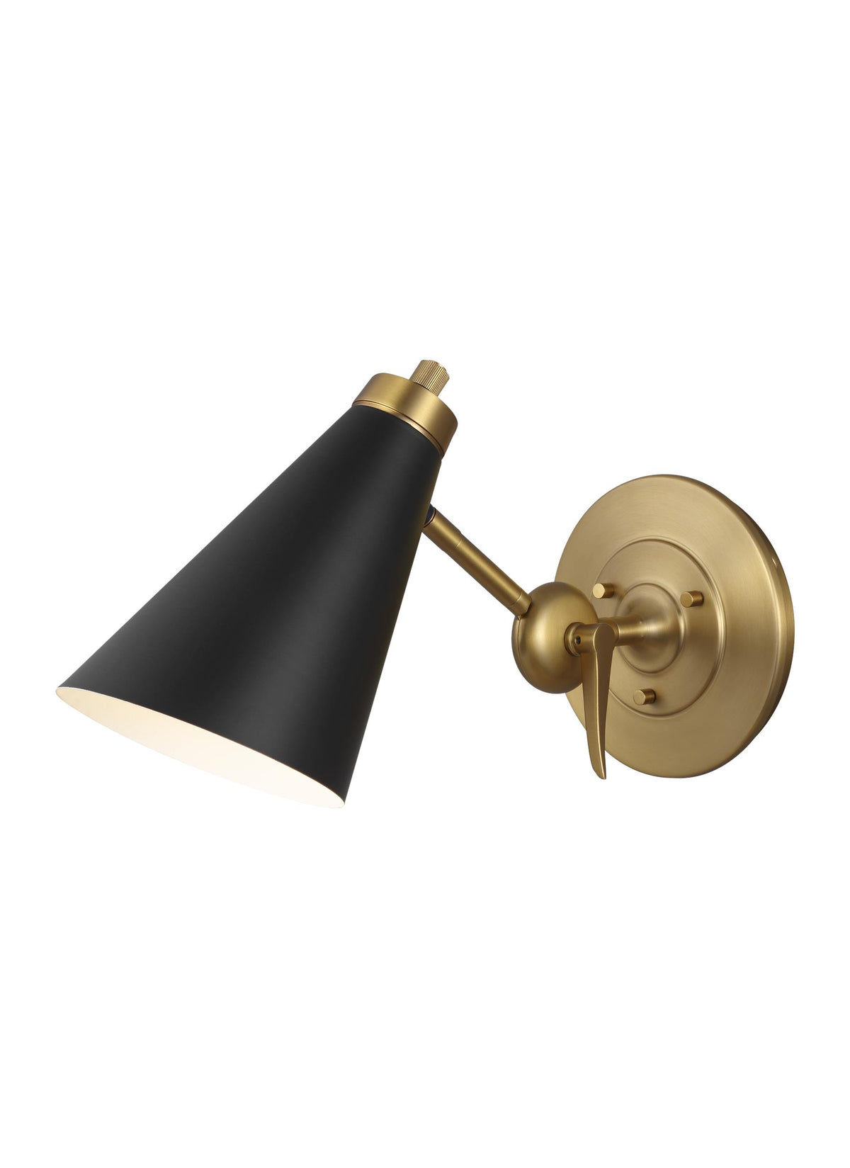 Generation Lighting, Signoret Task Sconce, Burnished Brass