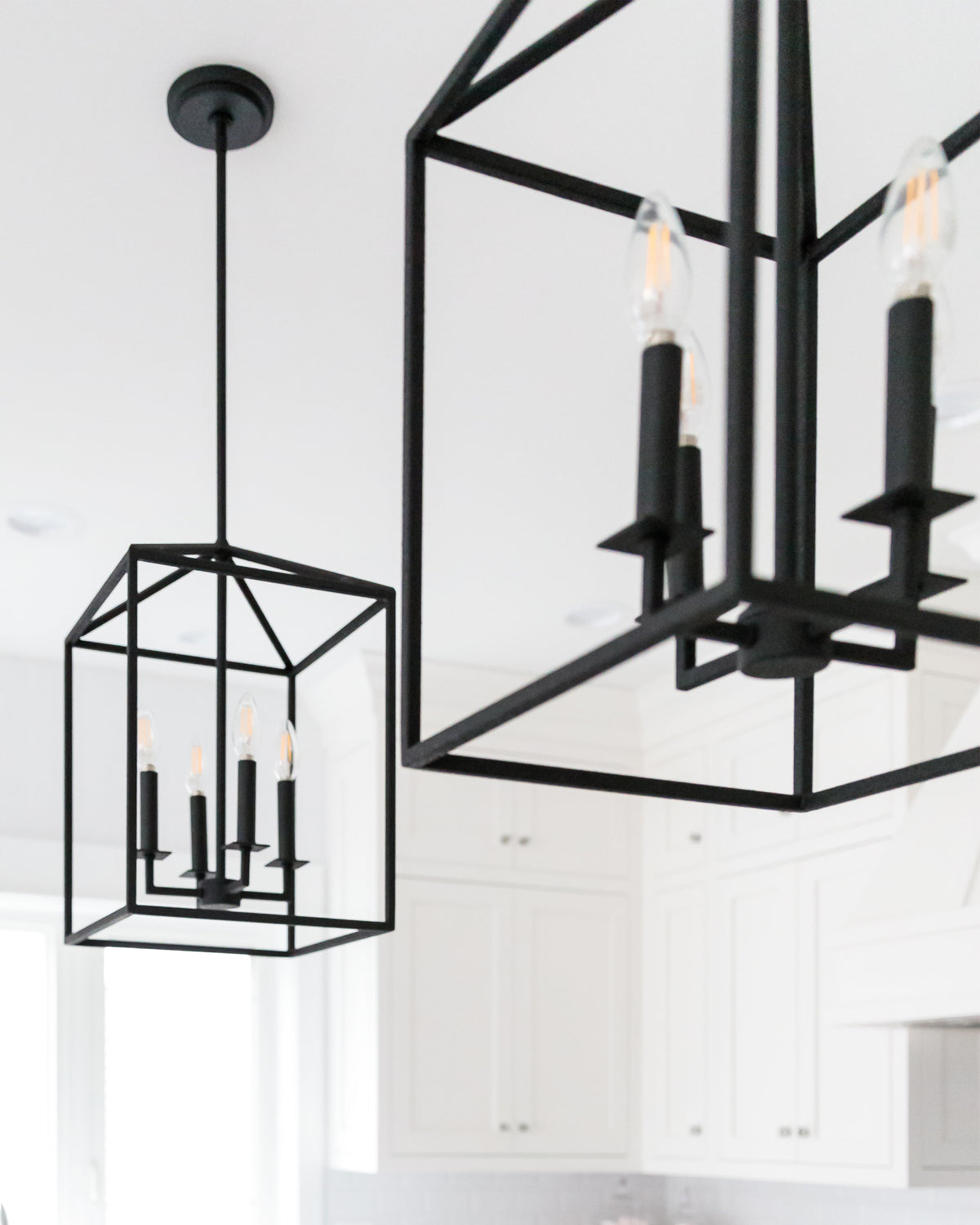Perryton Medium Four Light Pendant Sea Gull Collection