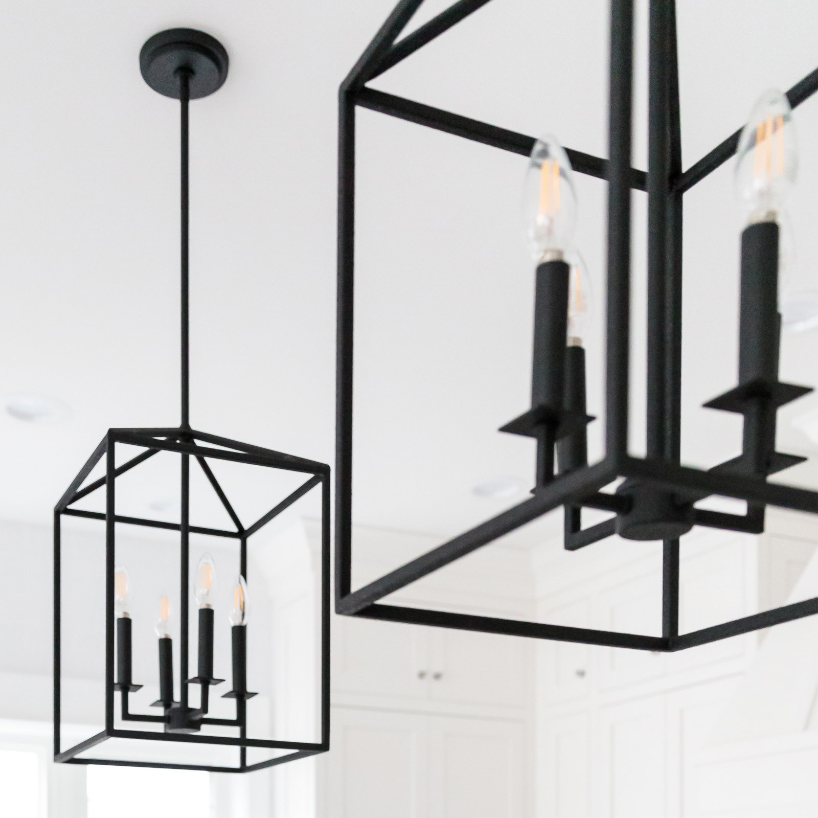 Perryton Medium Four Light Pendant Sea Gull Collection