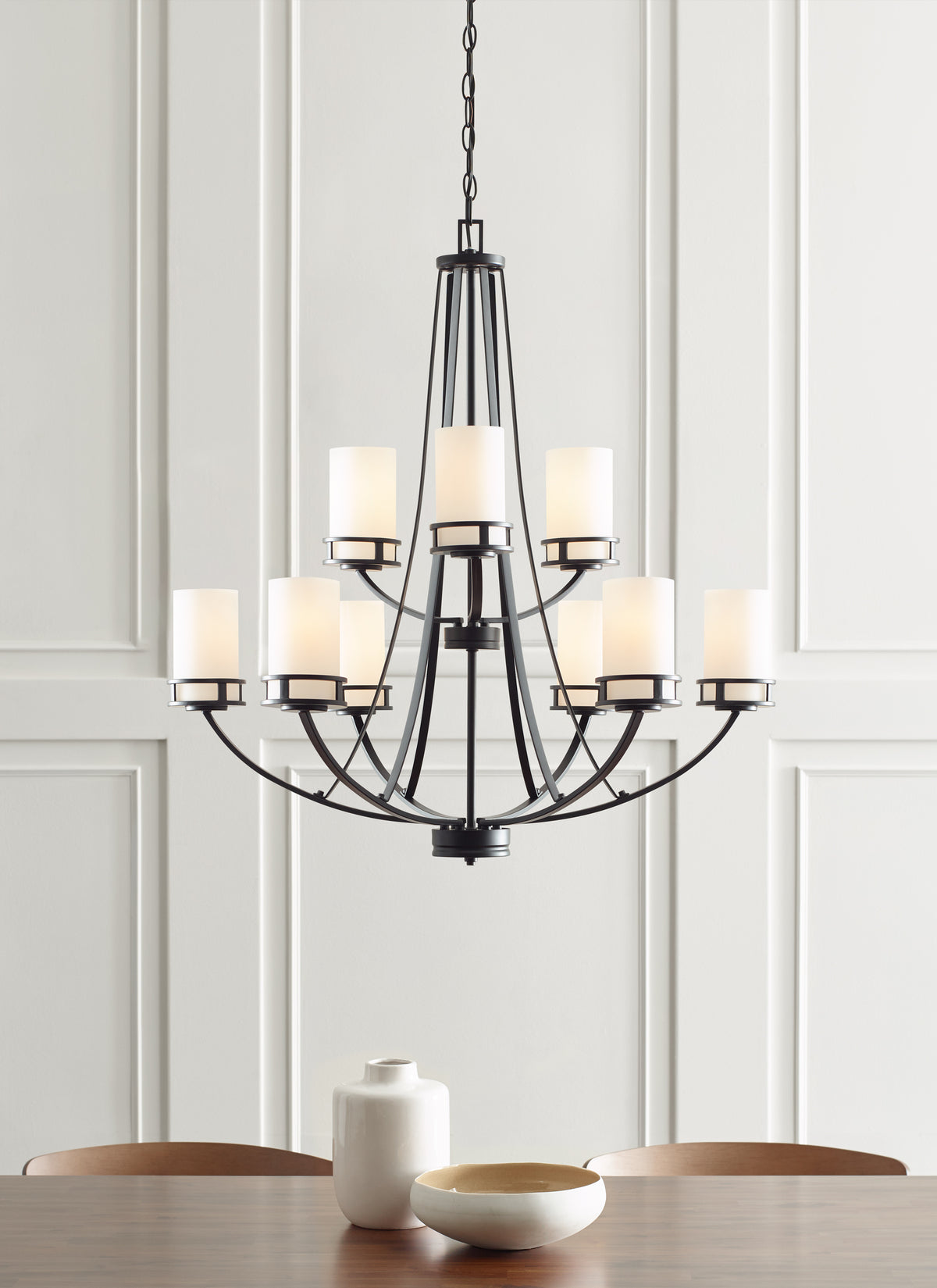 Robie Nine Light Chandelier Sea Gull Collection