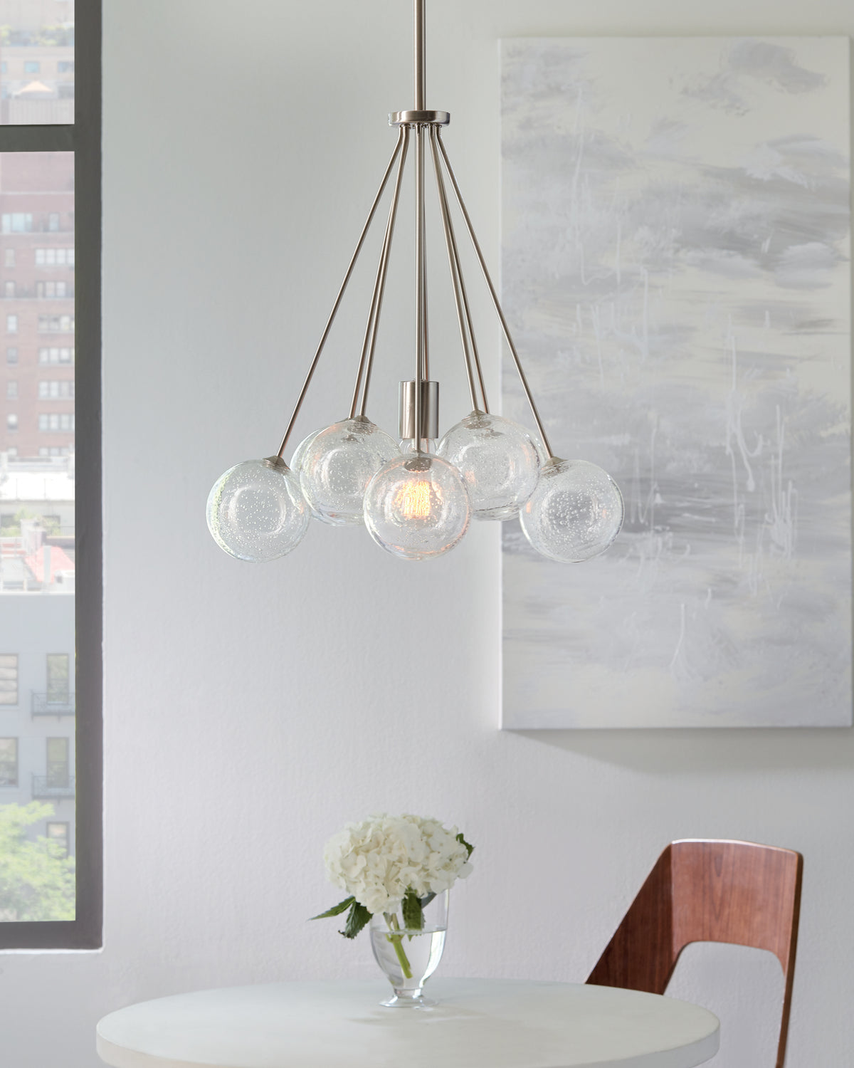 Bronzeville One Light Pendant Sea Gull Lighting