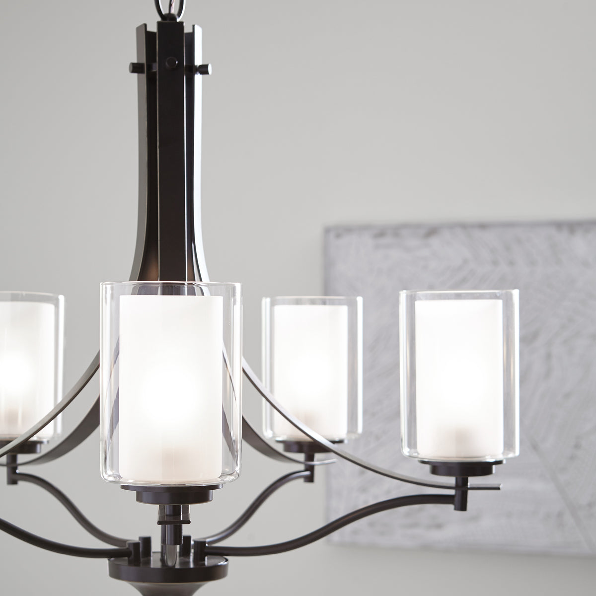 Elmwood Park Five Light Chandelier Sea Gull Collection