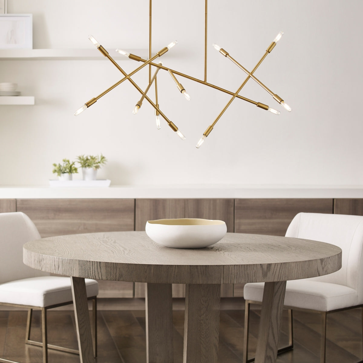 Line Wave 2 Chandelier