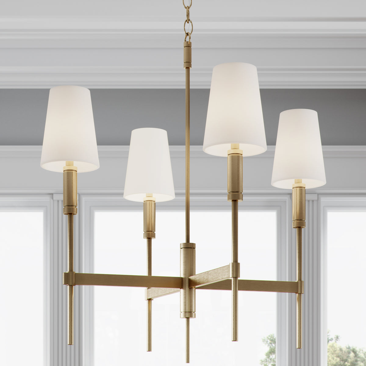 TOB Thomas O&#39;Brien for Generation Lighting Beckham Classic Chandelier