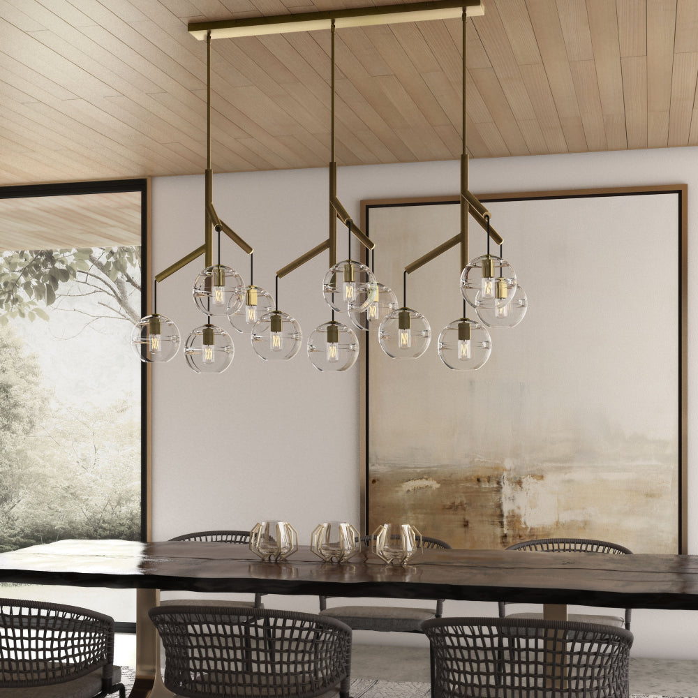 Sean Lavin Sedona Triple Chandelier