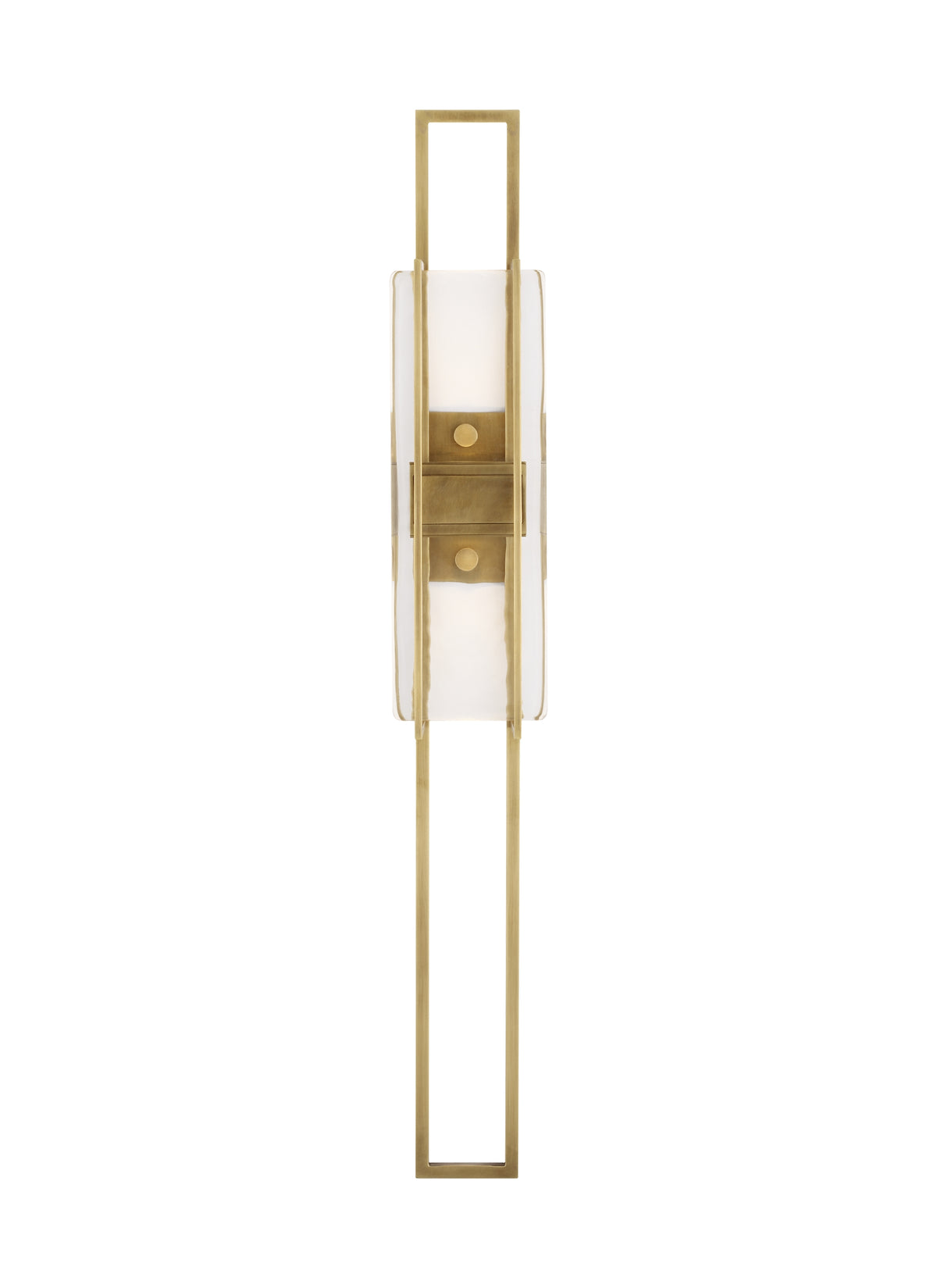 Tech Lighting, Duelle Wall Sconce, Natural Brass