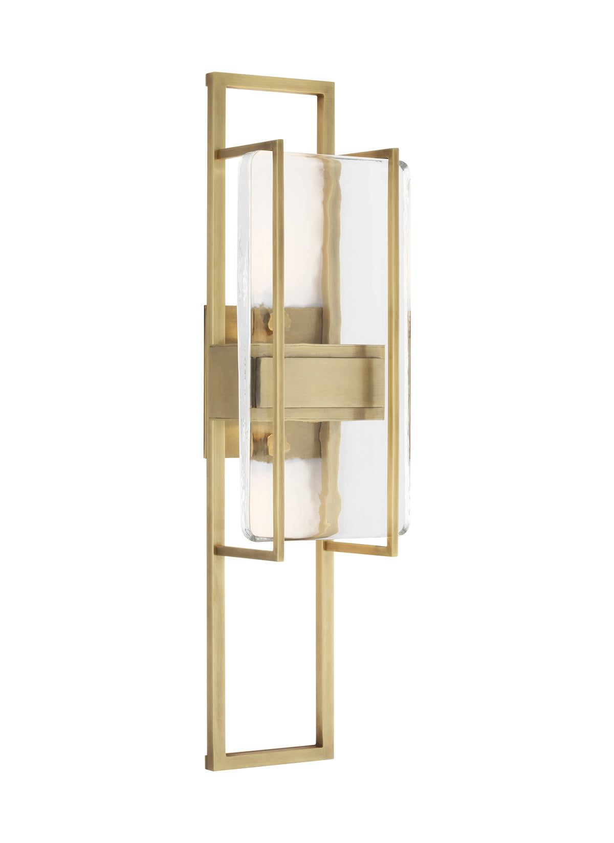 Tech Lighting, Duelle Wall Sconce, Natural Brass