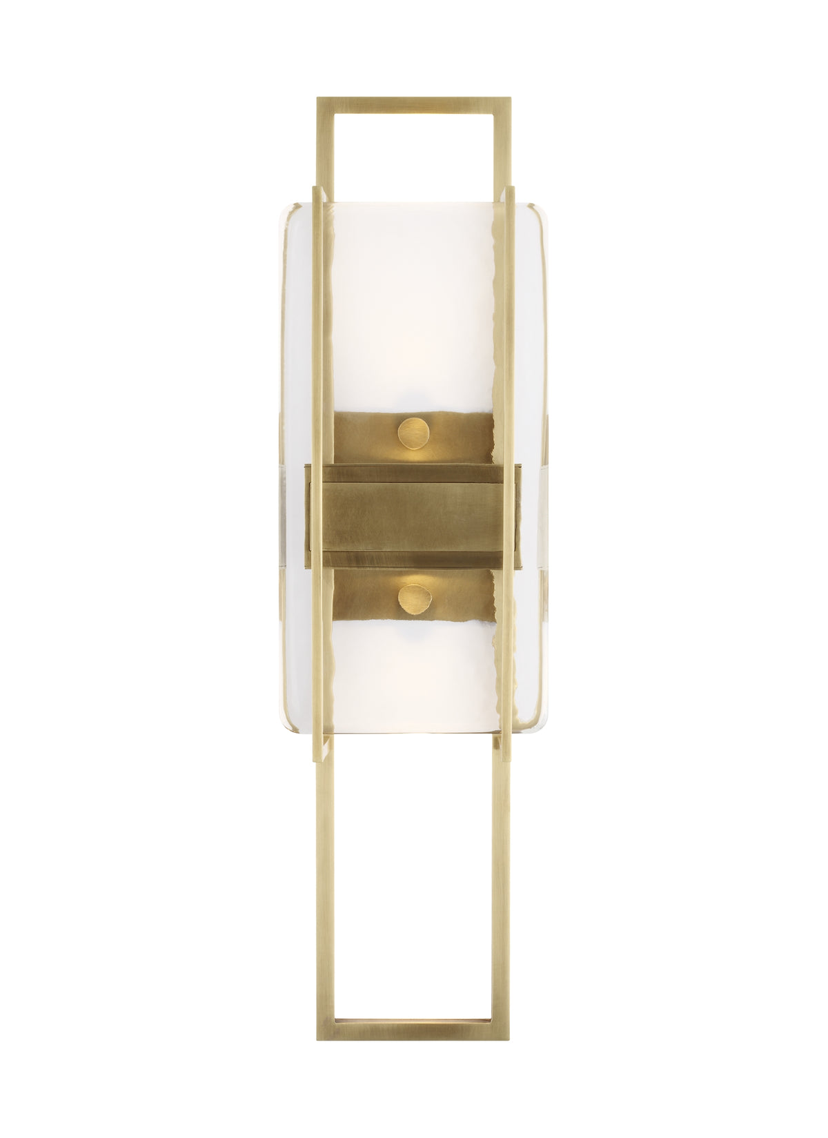 Tech Lighting, Duelle Wall Sconce, Natural Brass