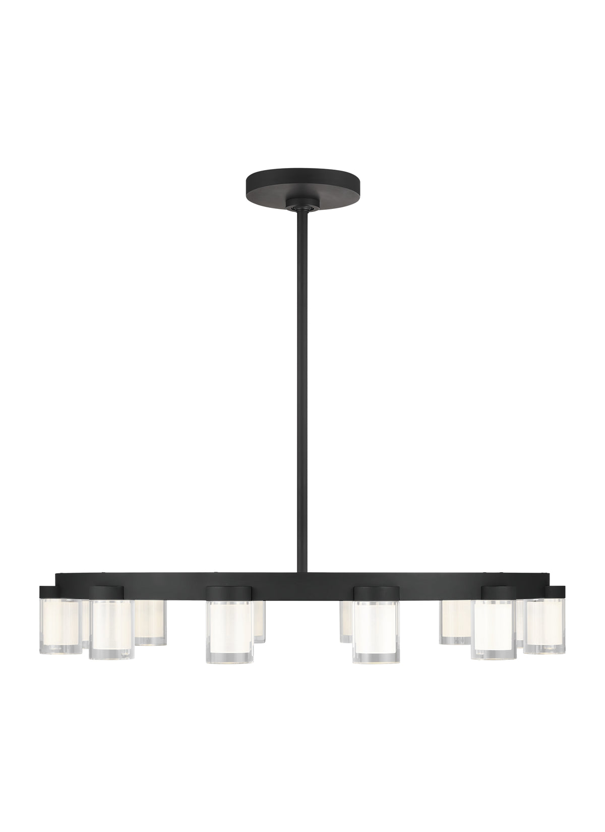 Generation Lighting, Esfera Chandelier, Nightshade Black