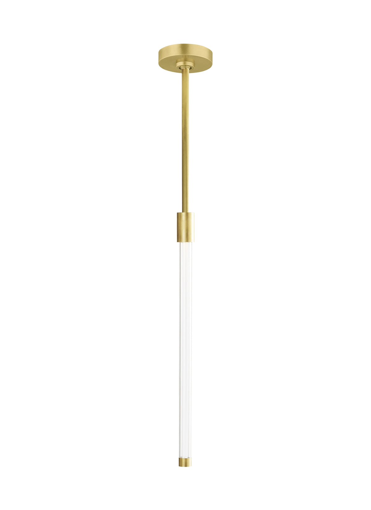 Tech Lighting, Phobos Small Pendant, Natural Brass