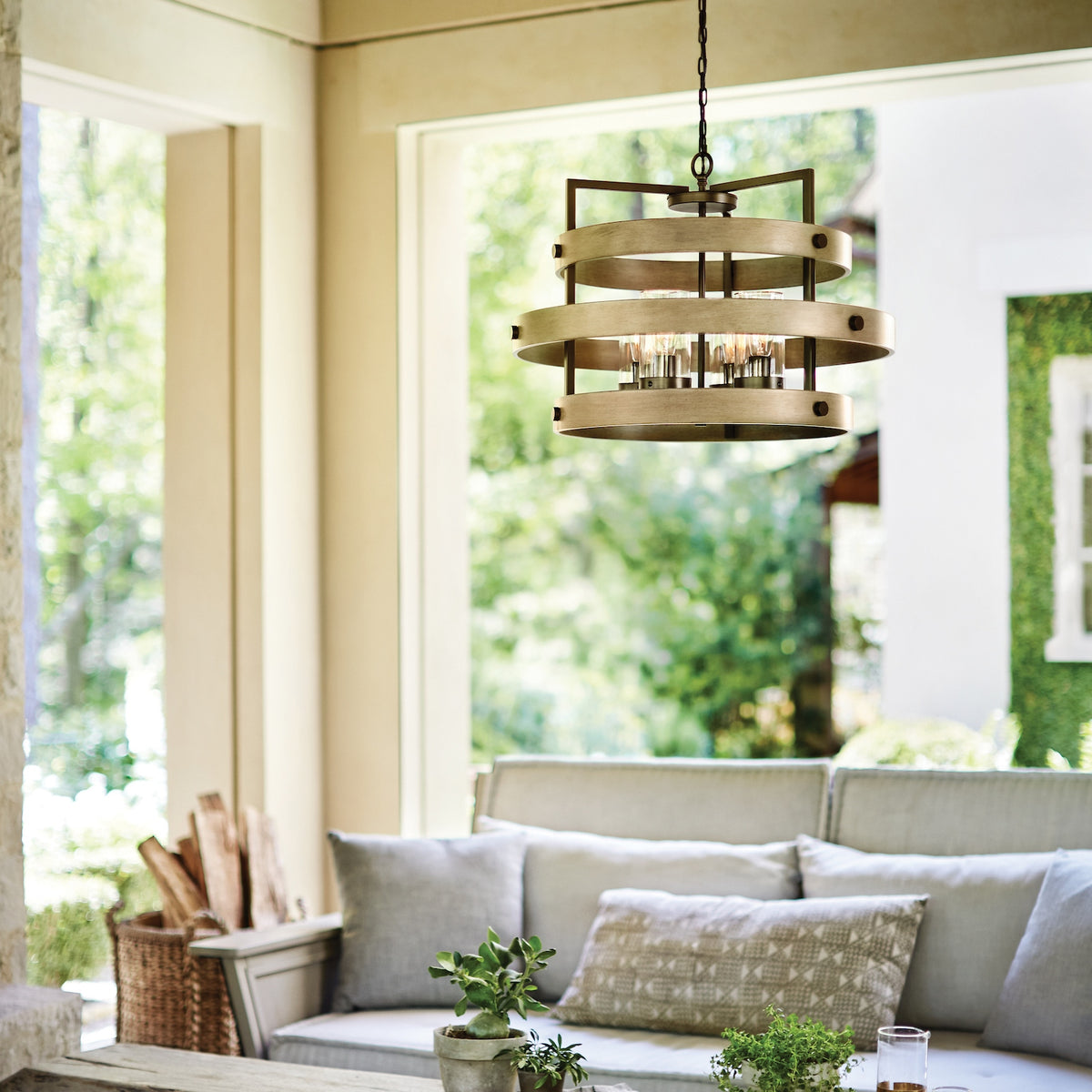 Hubbardton Forge Riverwood Chandelier